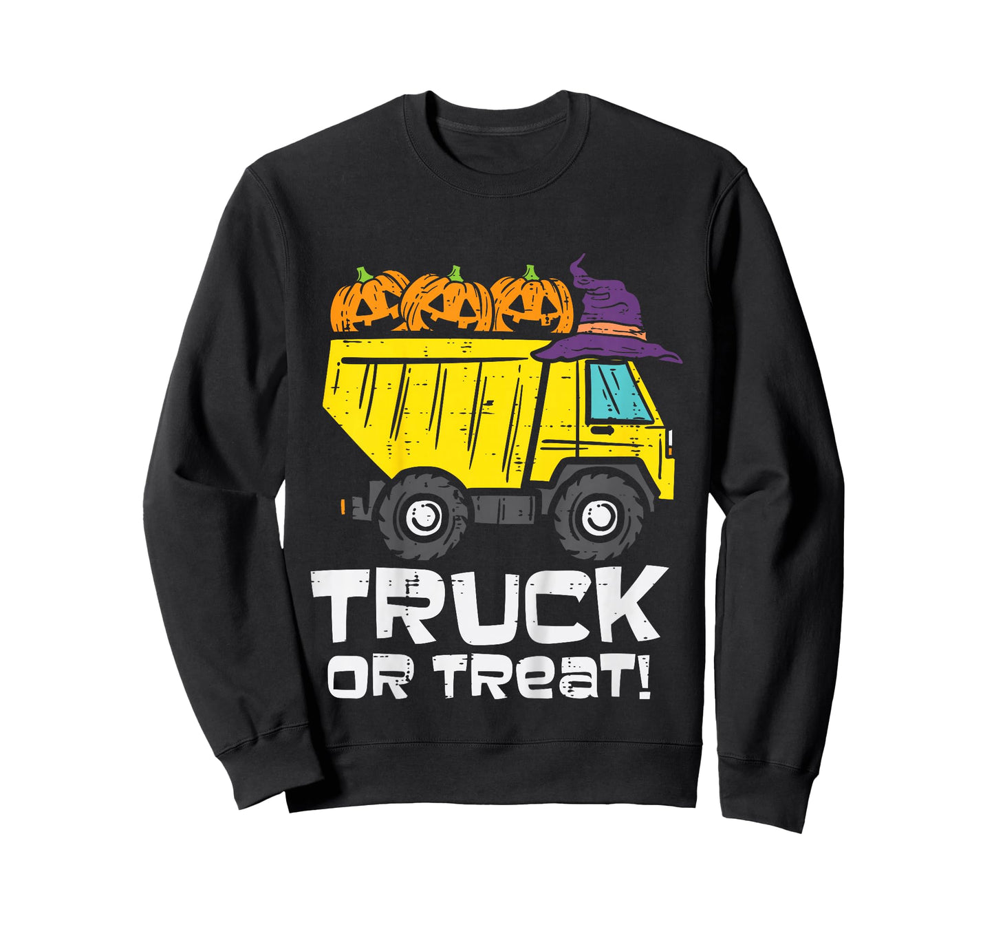 Kids Dump Truck Or Treat Halloween Costume Toddler Boys Kids T-Shirt