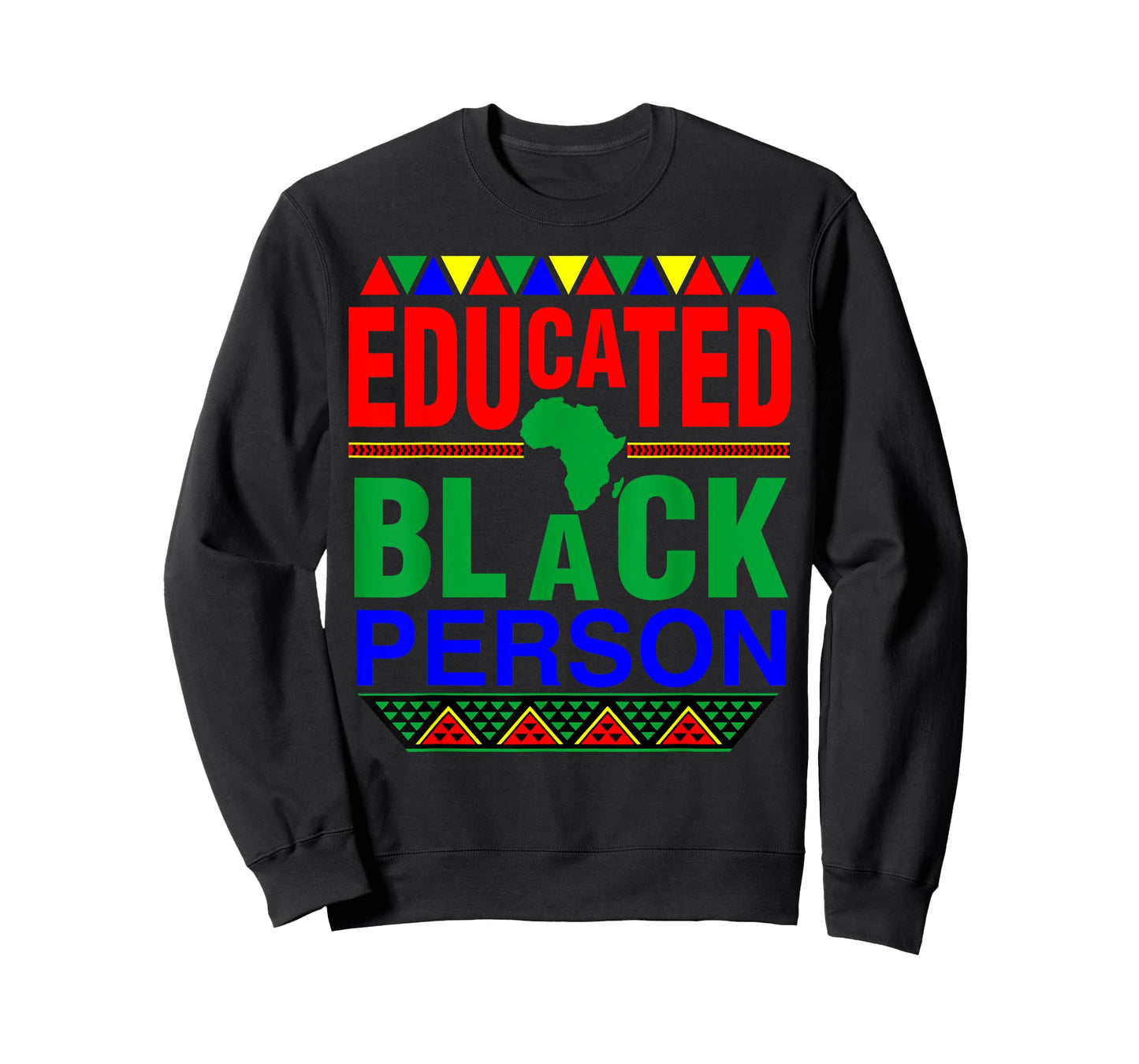 Educated Black Person | Smart Cute Black Gift T-Shirt