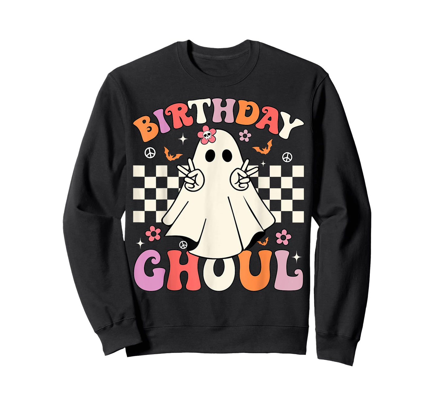 Halloween Birthday Ghoul Party Anniversary Booday Women Girl T-Shirt