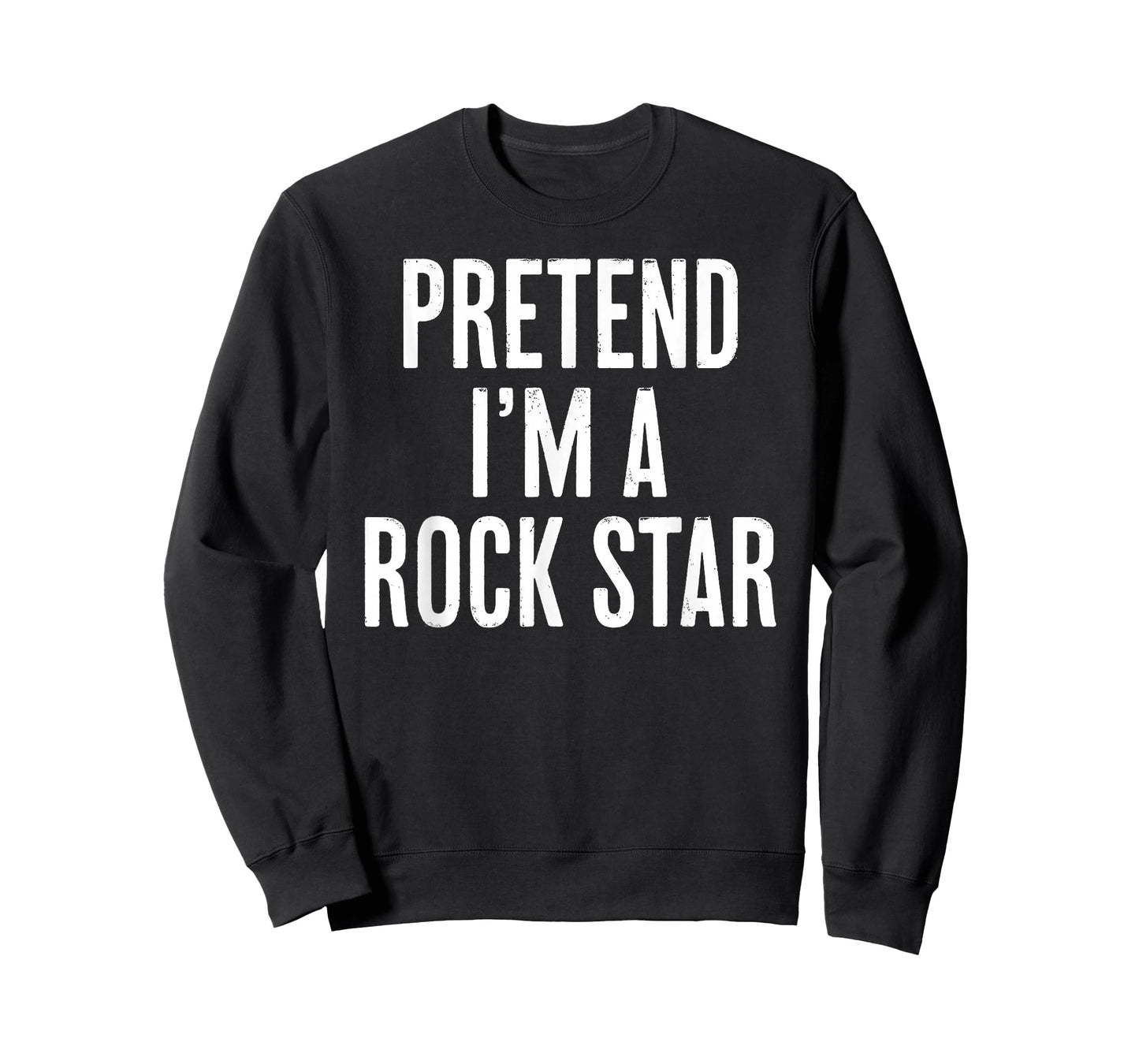 Simple Easy Pretend I'm a Rock Star Halloween Costume T-Shirt