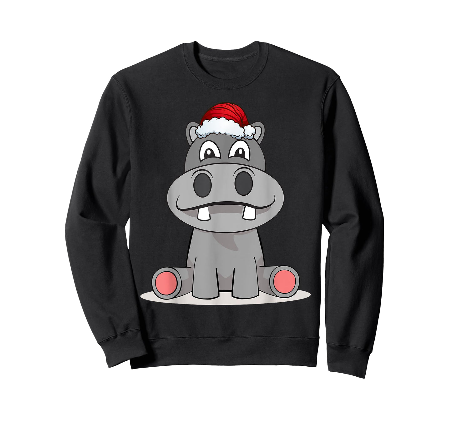 Hippopotamus Christmas | Happy Hippo Gift T-Shirt