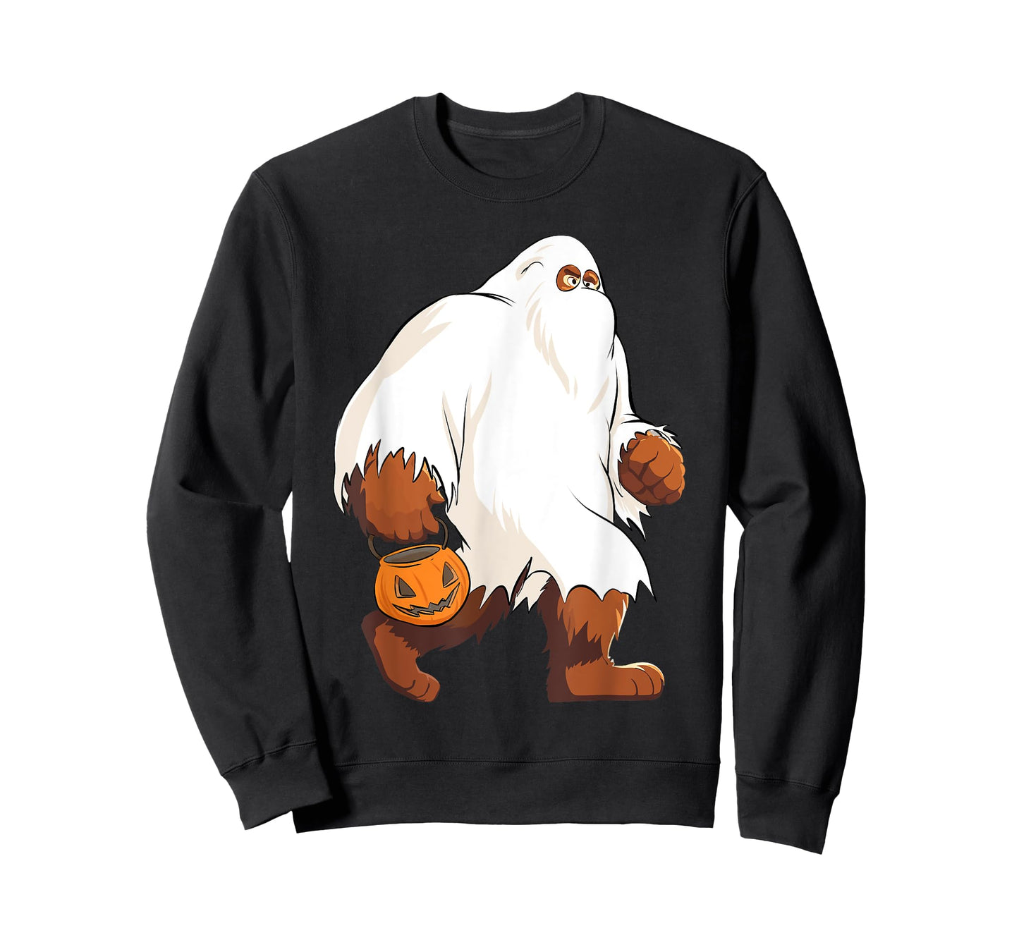 Funny Bigfoot Ghost Halloween Costume T-Shirt