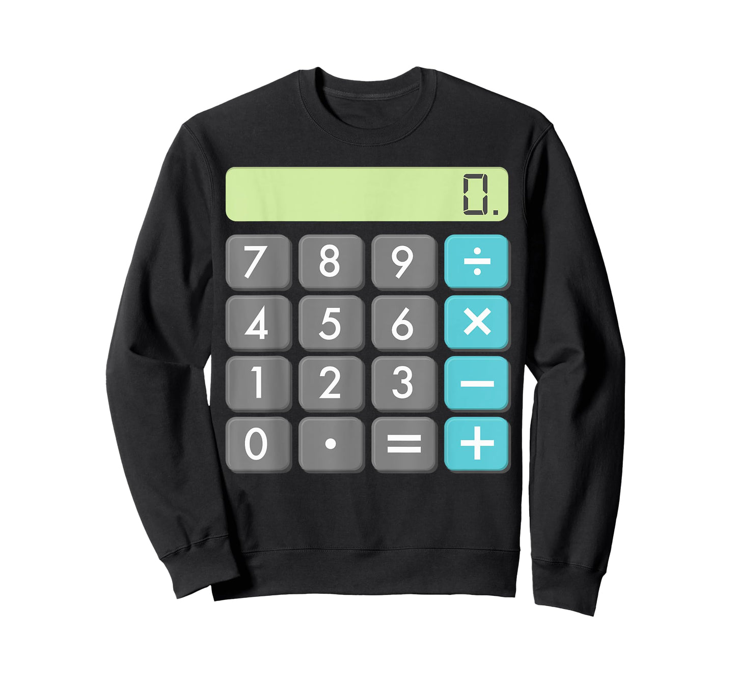 Calculator Halloween Costume Shirt Math Geek Cool Scary Gift T-Shirt