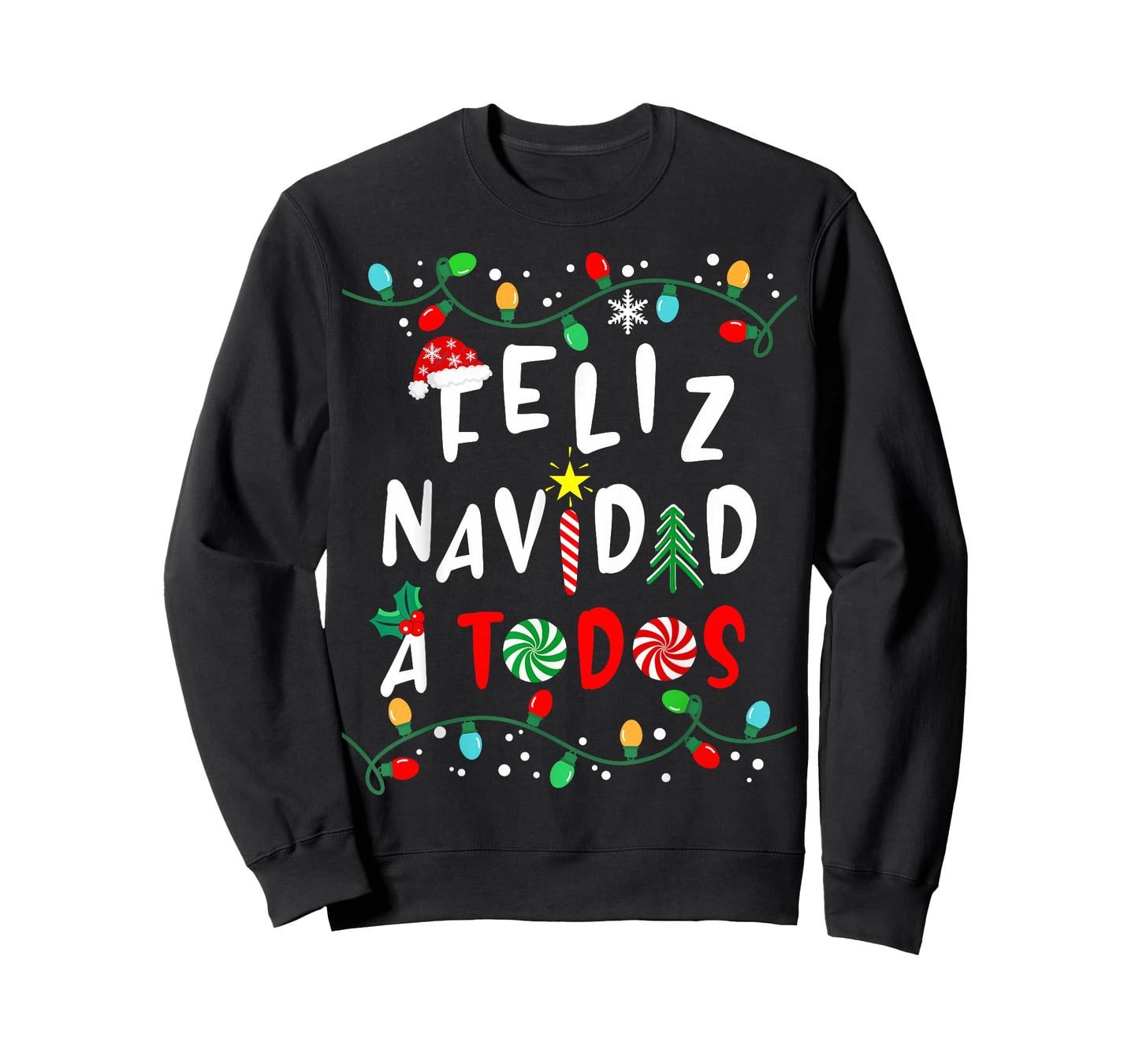 Feliz Navidad Shirt-Funny Mexican Christmas in Spanish T-Shirt