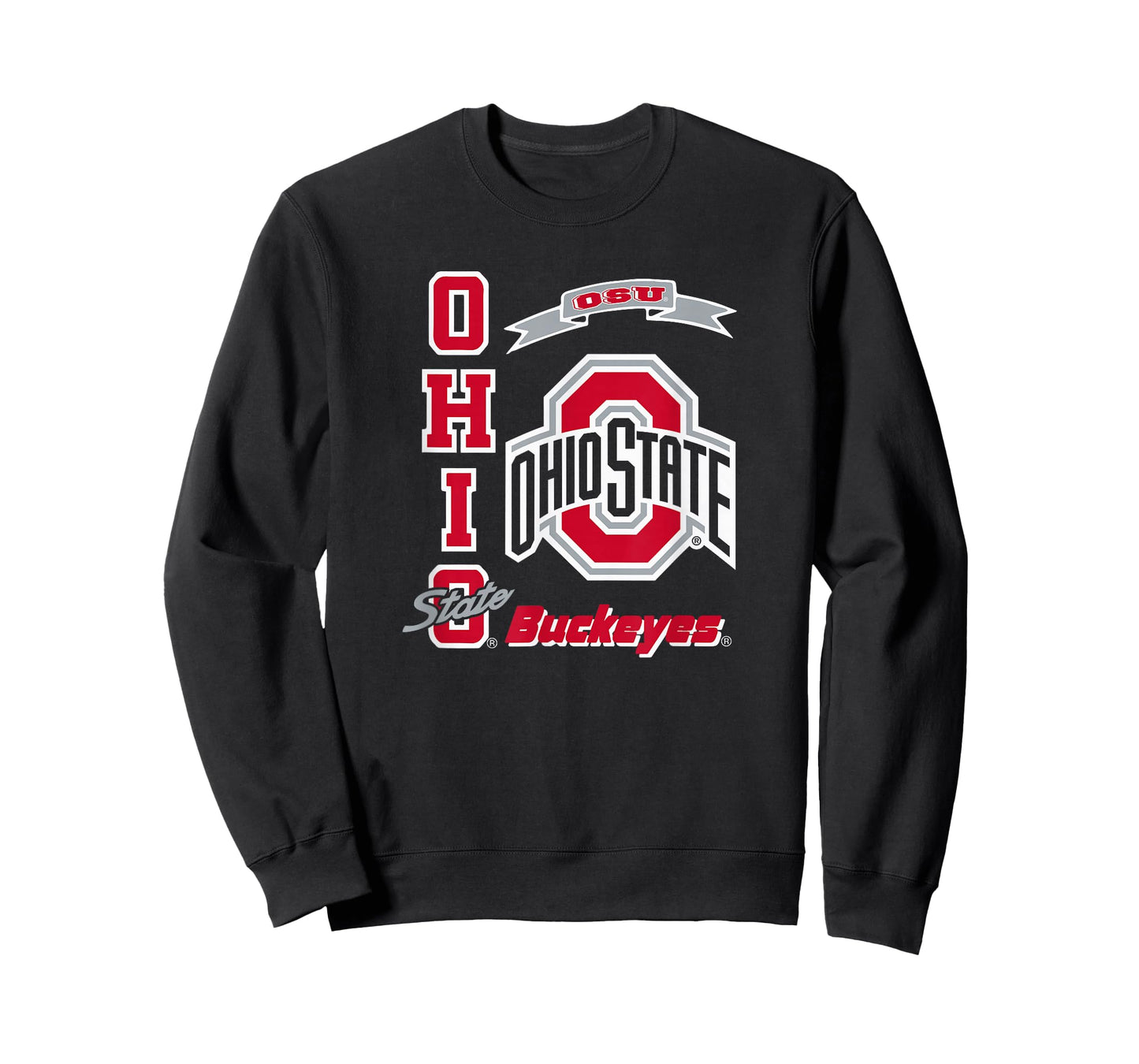 Ohio State Buckeyes Classic Black Officially Licensed T-Shirt