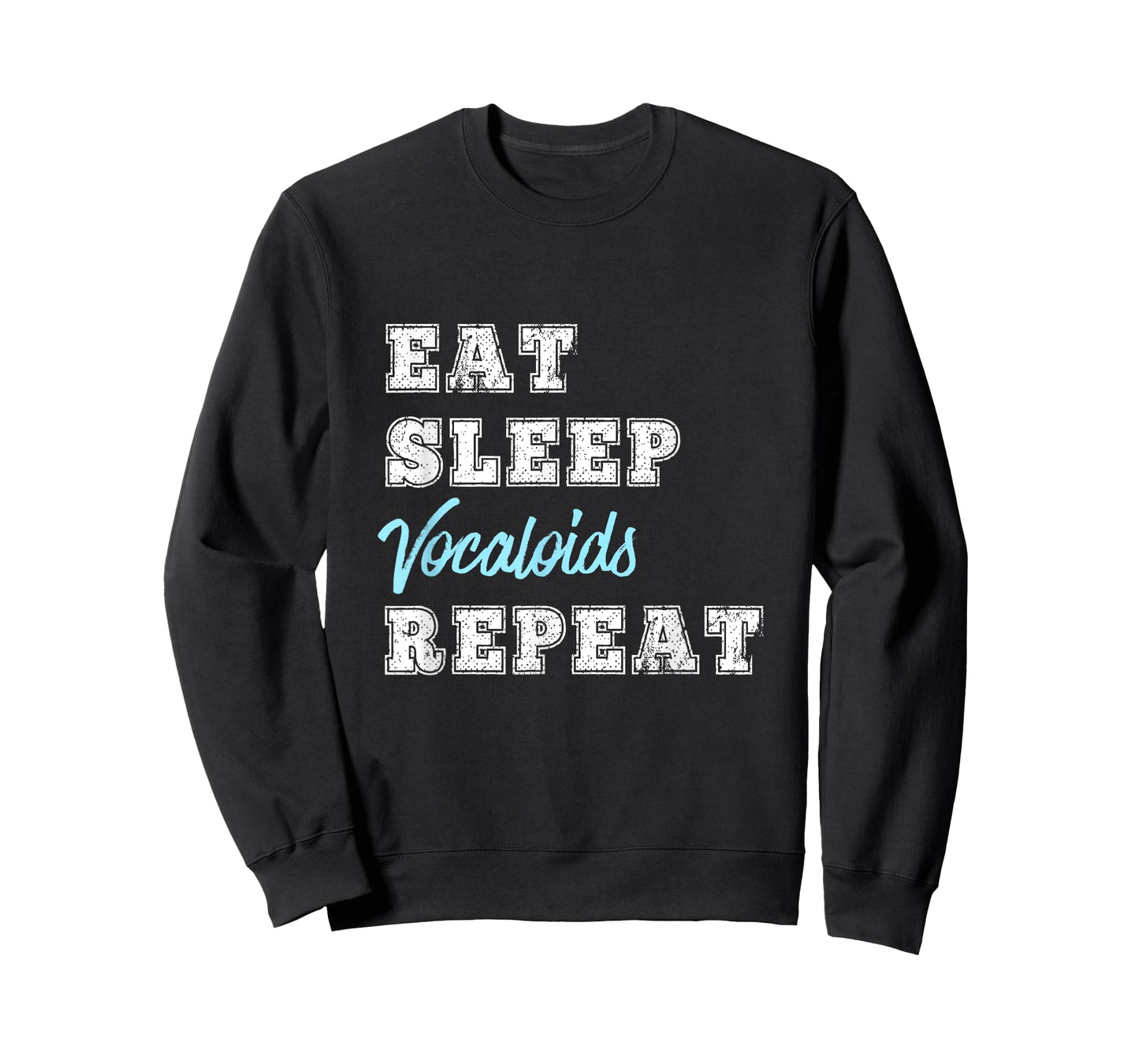 Vocaloid Lover Gift Funny Eat Sleep Weeabo Anime Music Game T-Shirt