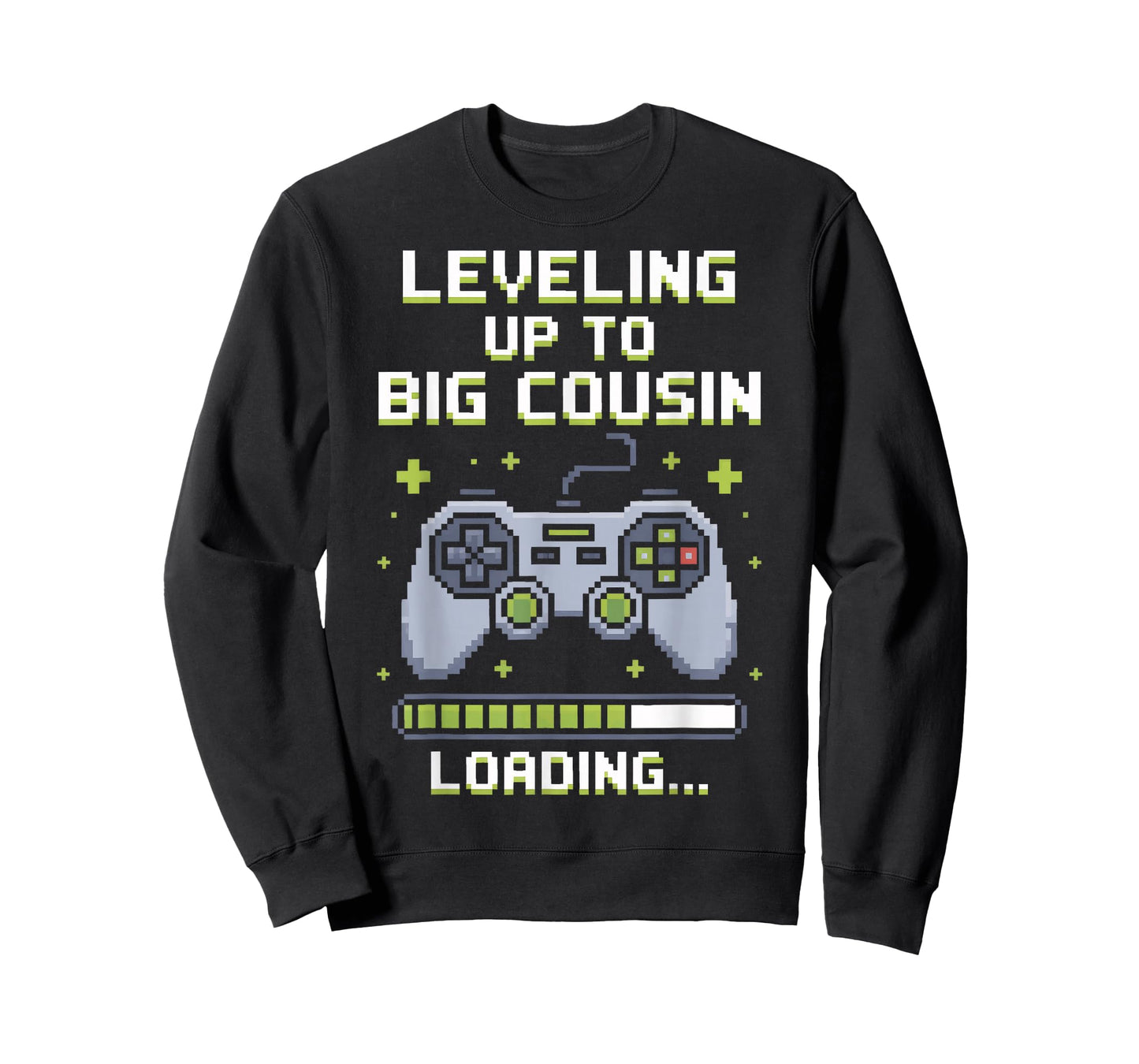 Leveling Up to Big Cousin Gamer Family Announce T-Shirt