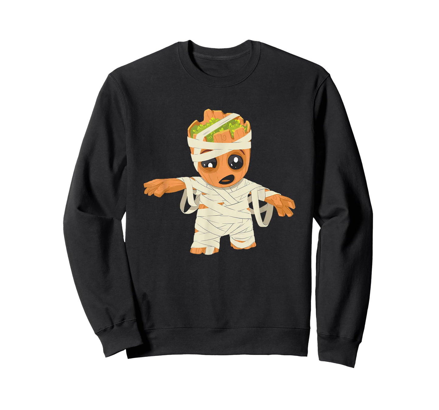 Marvel Classic Halloween Baby Groot Cute Mummy Costume T-Shirt