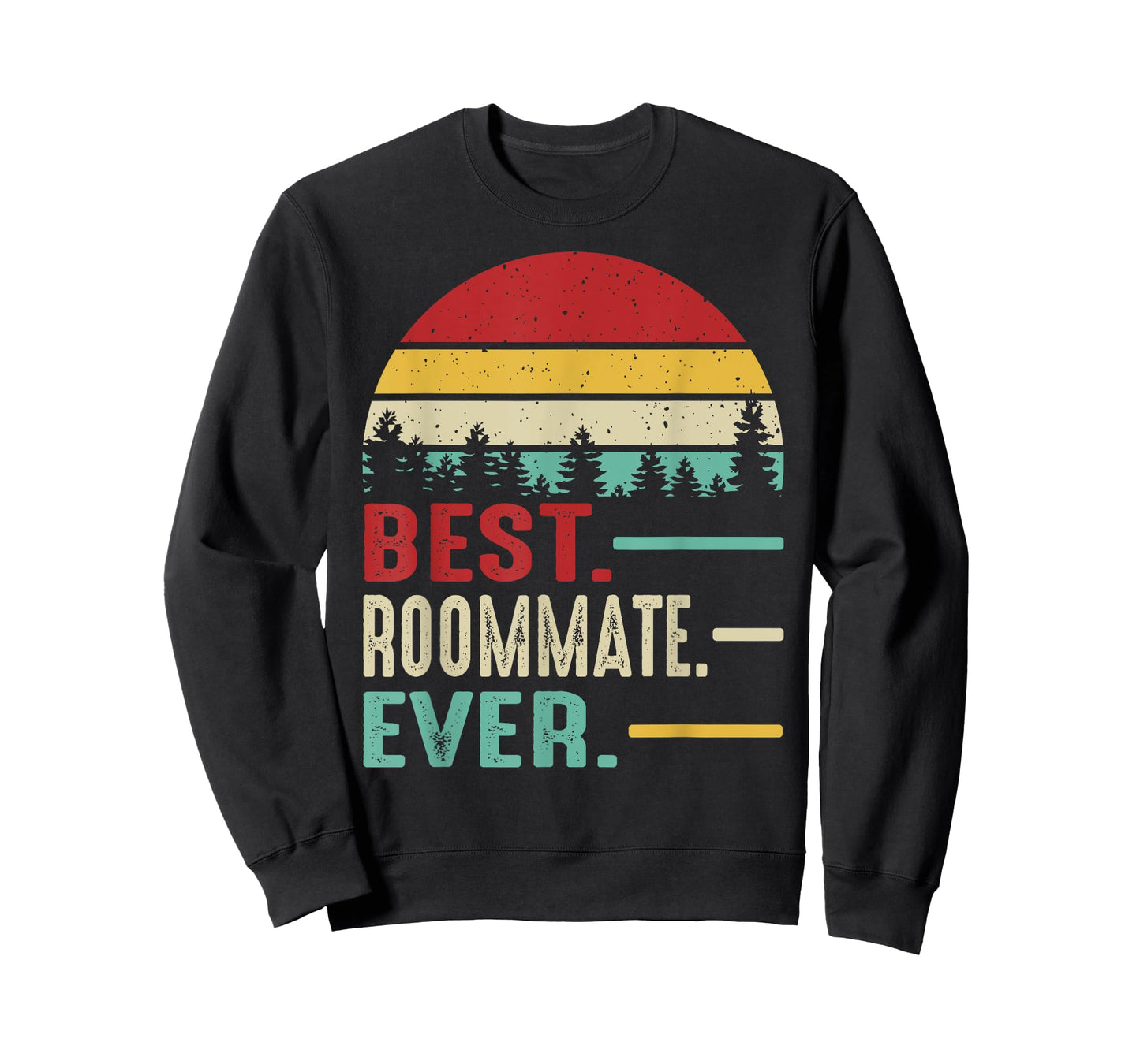Best Roommate Ever Cool Retro Vintage Roommate Birthday Gift T-Shirt