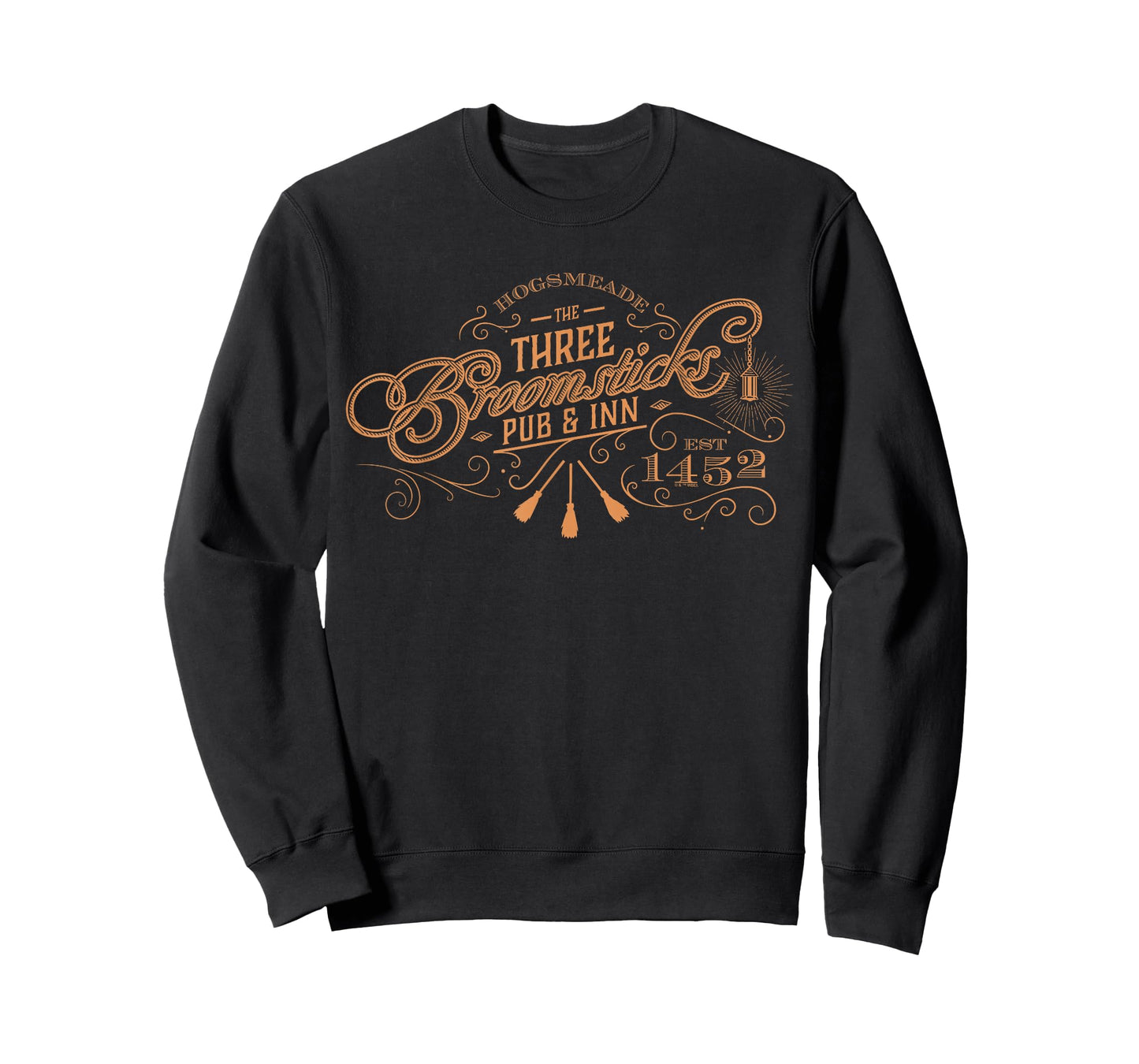 Harry Potter Three Broomsticks T-Shirt, Small, Black