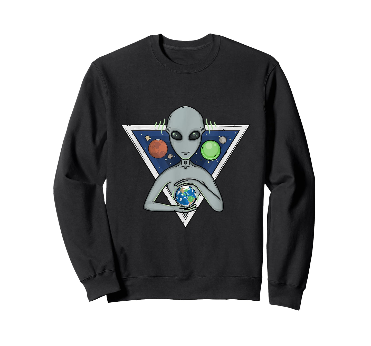 Alien World Save Earth People Planet Love Alien Gift T-Shirt