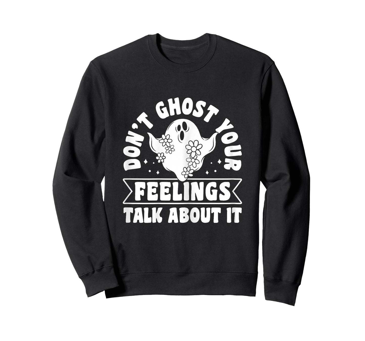 Dont Ghost Your Feelings Talk About It School Counselor T-Shirt