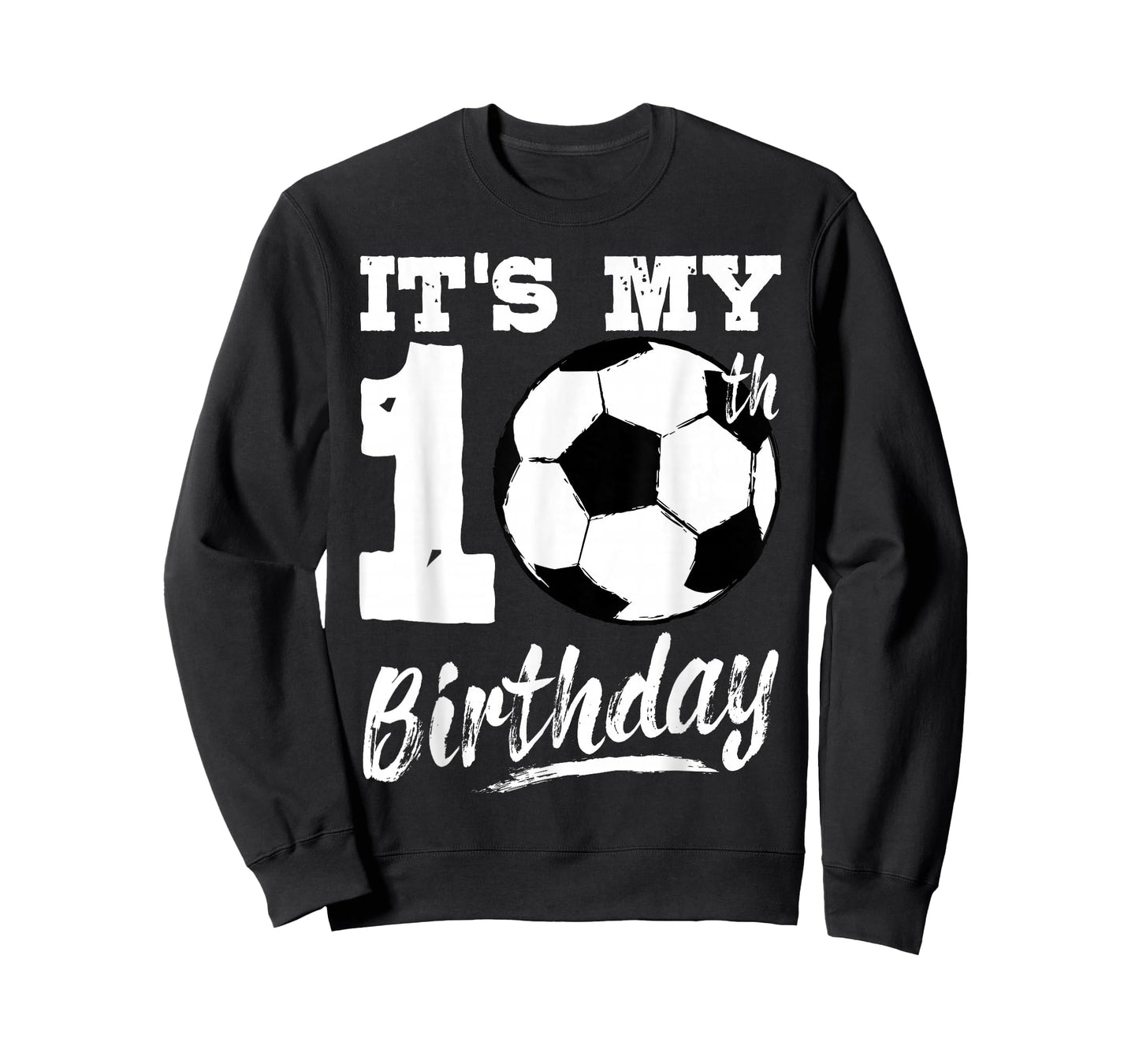 It's My 10th Birthday Soccer Player 10 Bday Party Team T-Shirt