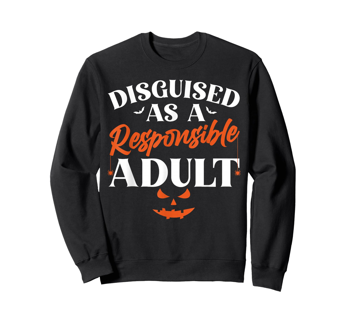 Disguised as a Responsible Adult, Funny Halloween Costume T-Shirt
