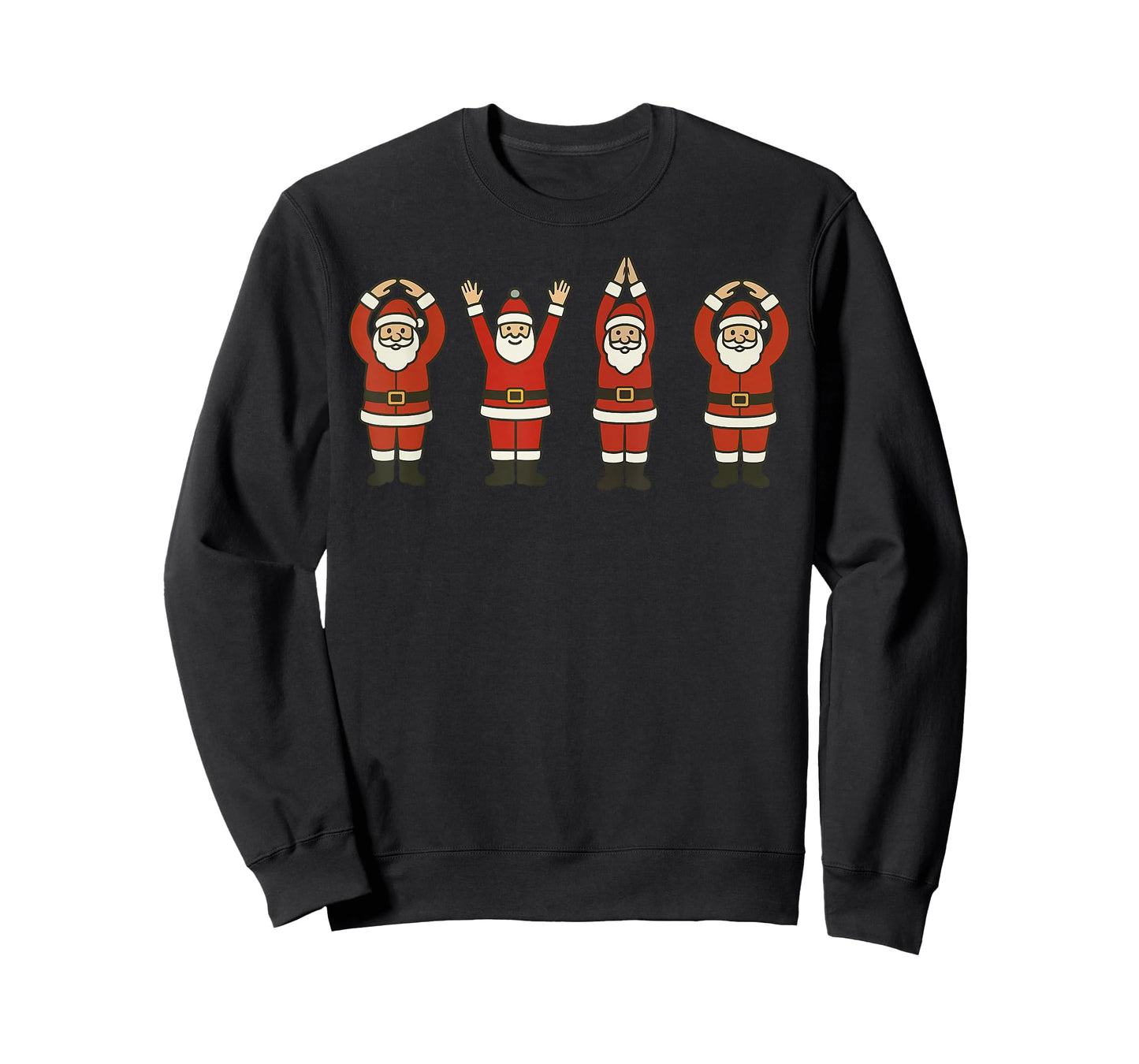 Funny Santa Ohio Midwestern Party O-H-I-O Christmas Season T-Shirt