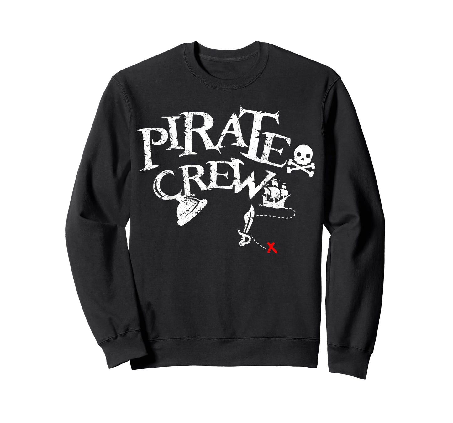 Pirate Crew Funny Halloween Matching Costume Party Men Boys T-Shirt