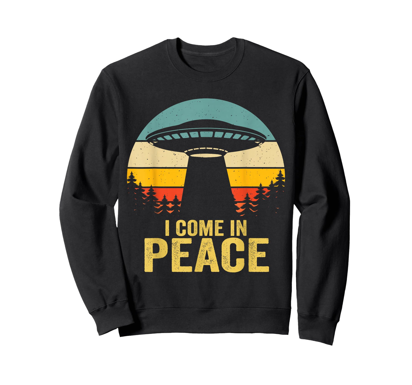 I Come In Peace im Peace Matching Couples Alien T-Shirt