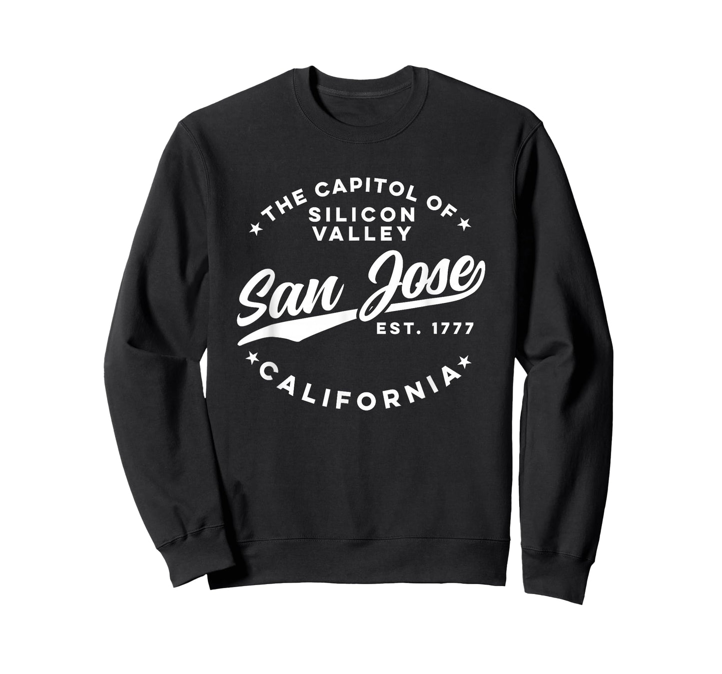 Vintage Silicon Valley San Jose California Retro USA White T-Shirt
