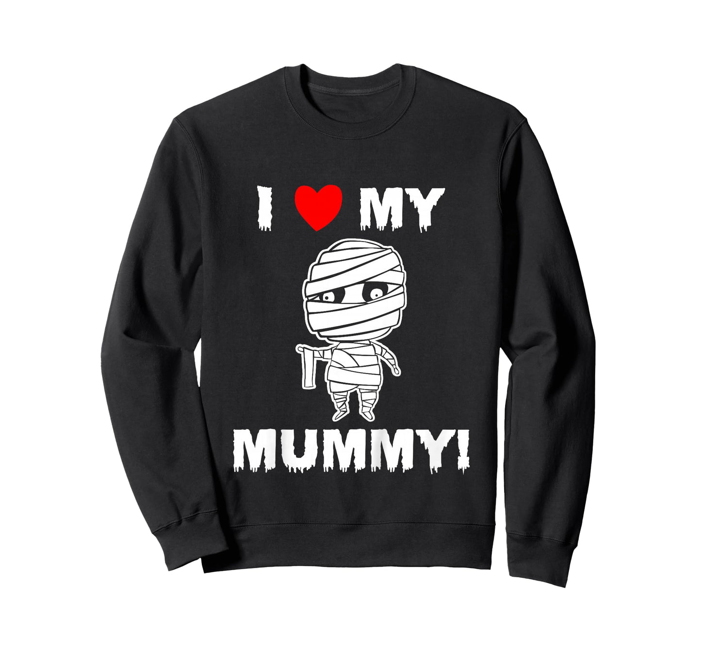 Kids Cute I Love My Mummy Funny Halloween T-Shirt