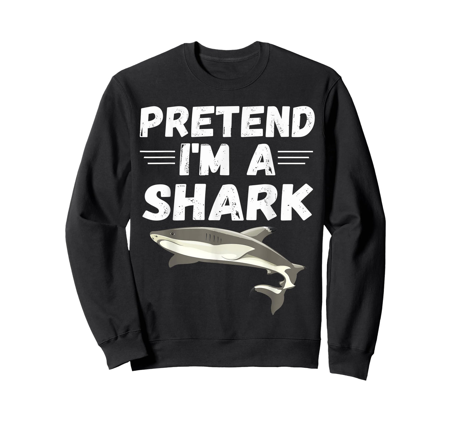 Pretend I'm A Shark Shirt Cute Costume Gifts T-Shirt