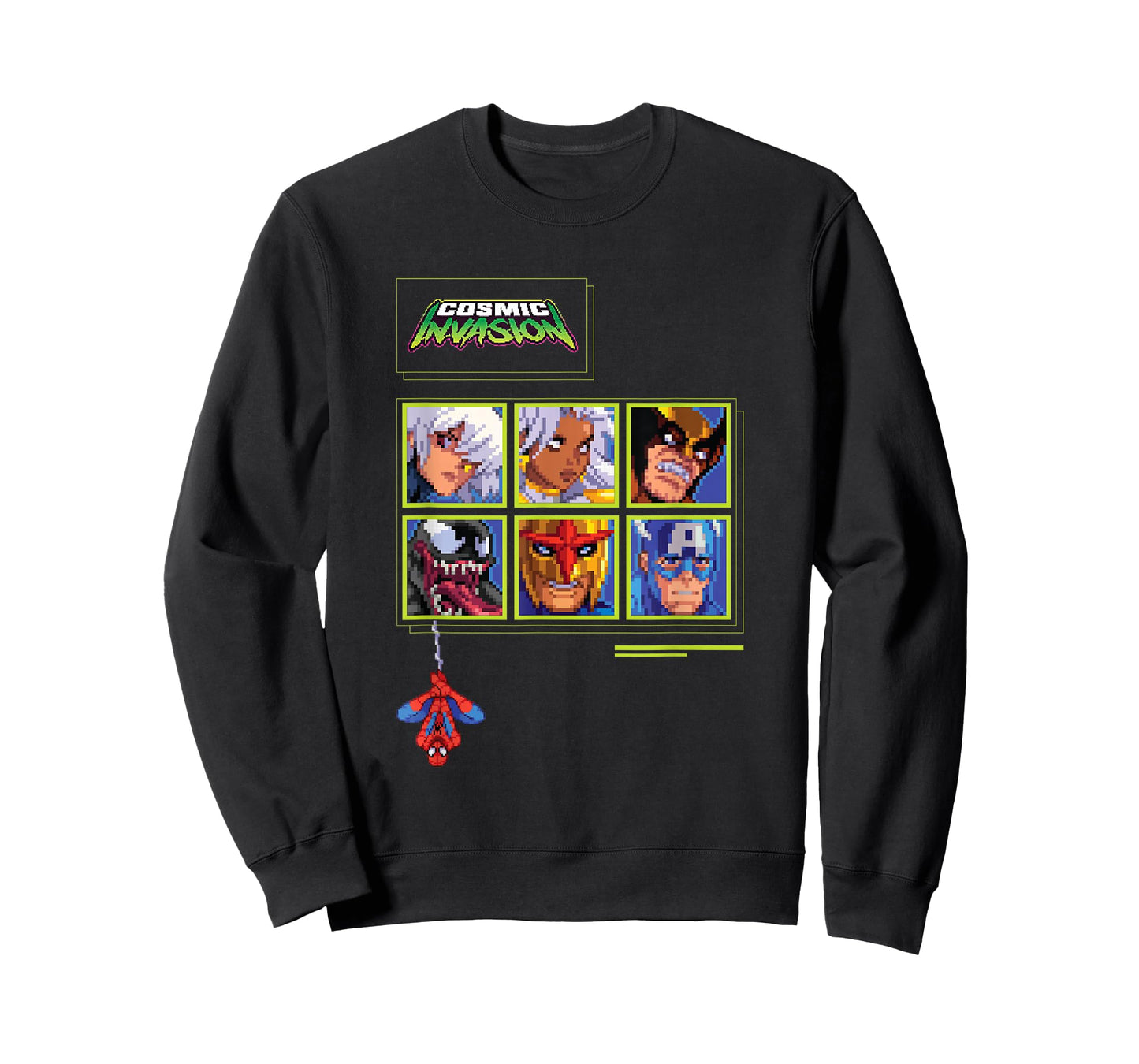 Marvel Cosmic Invasion Game Choose Your Super Hero Retro T-Shirt