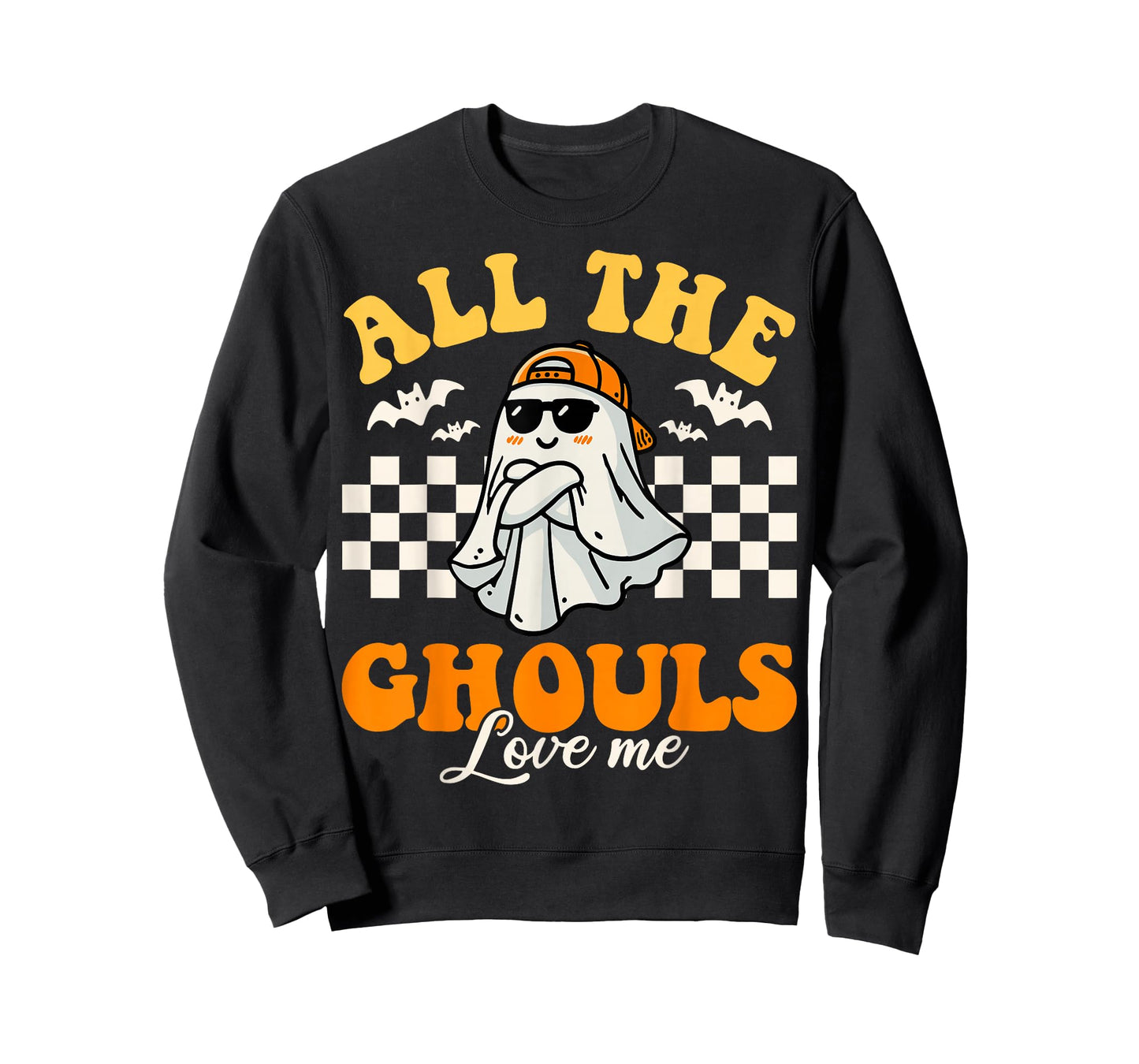 All The Ghouls Love Me Toddlers Halloween Boys Child Costume T-Shirt