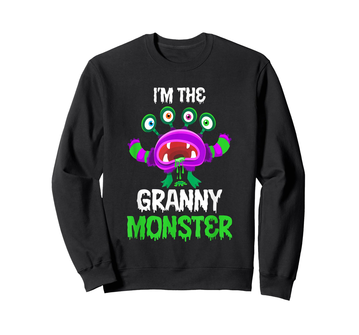 I'm The Granny Monster Matching Family Halloween T-Shirt