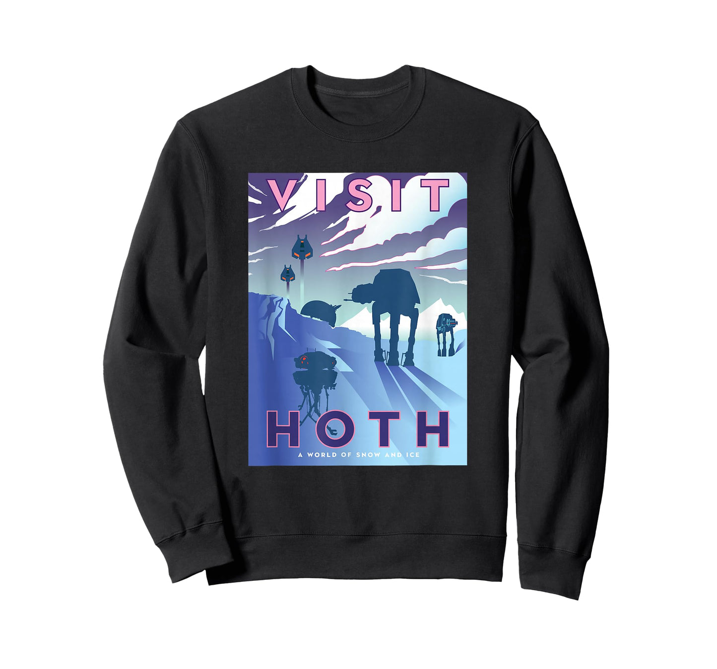 Star Wars The Empire Strikes Back Visit Hoth Postcard T-Shirt