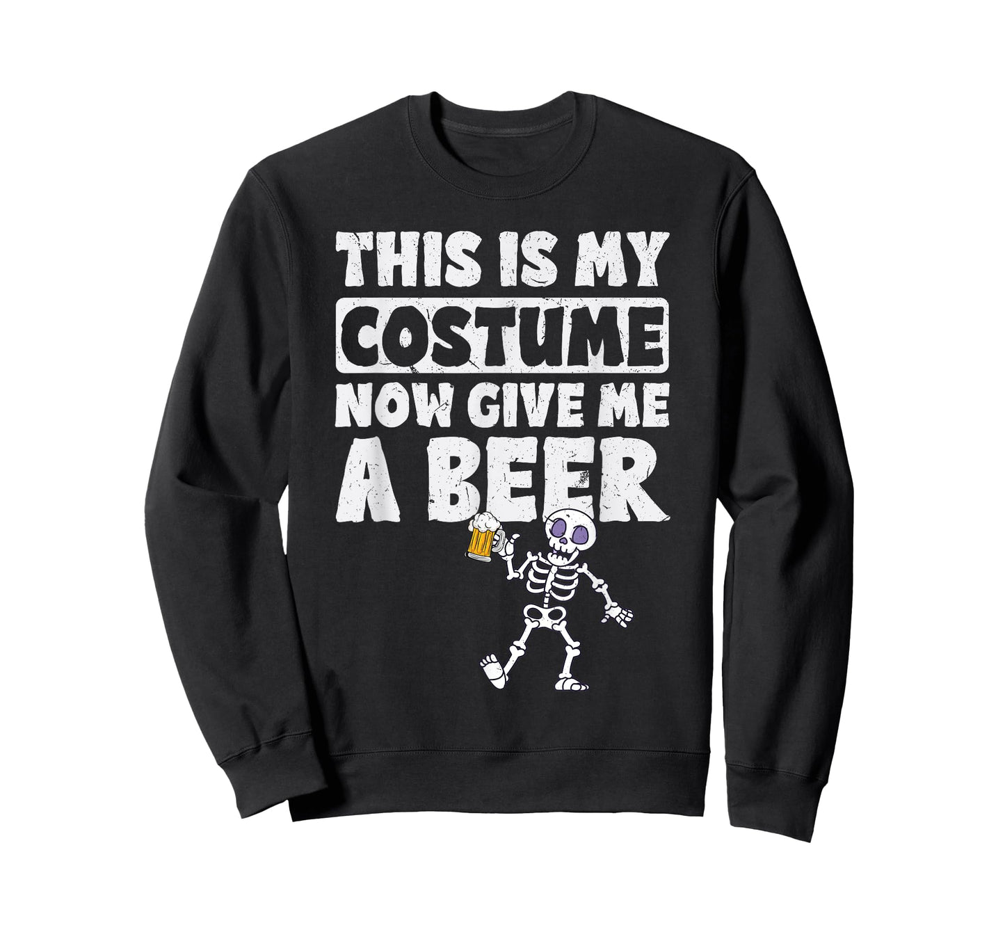 This Is My Halloween Costume Now Give me a Beer Halloween T-Shirt