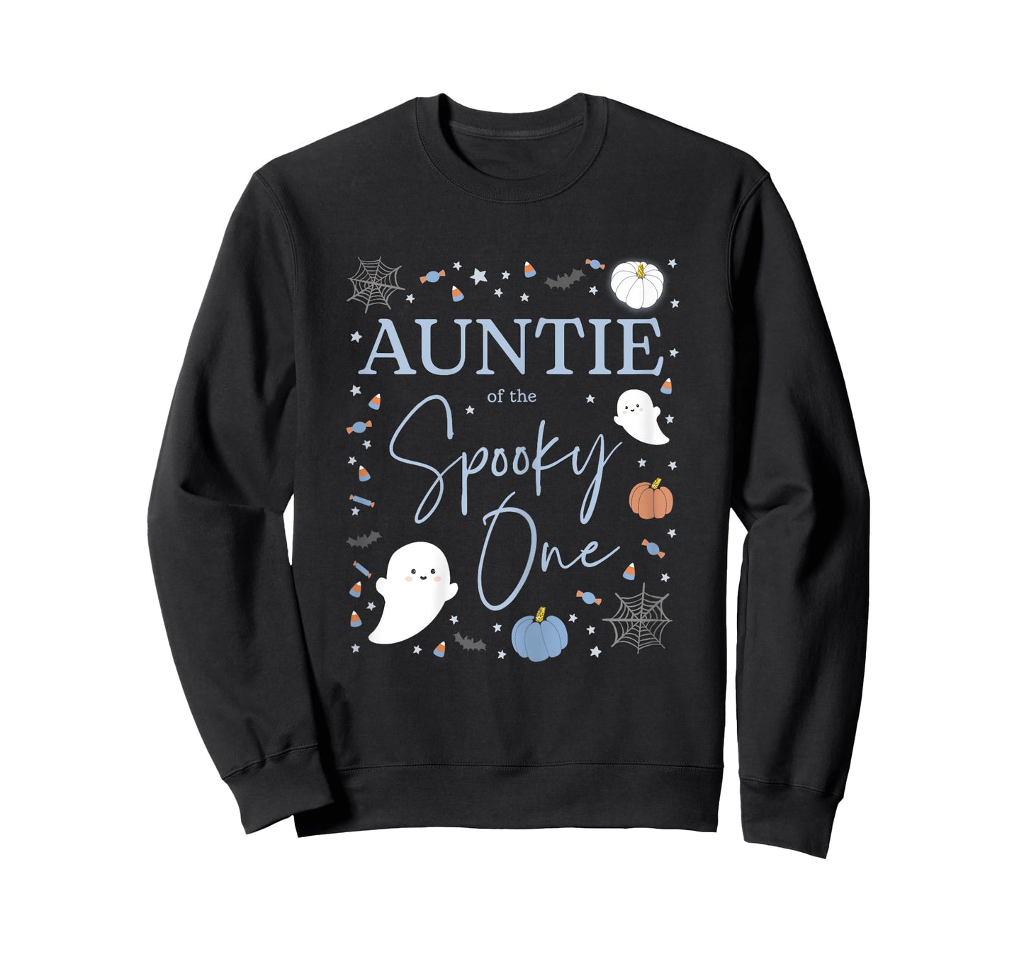 Auntie of the Spooky One First Birthday Boy 1st Halloween T-Shirt