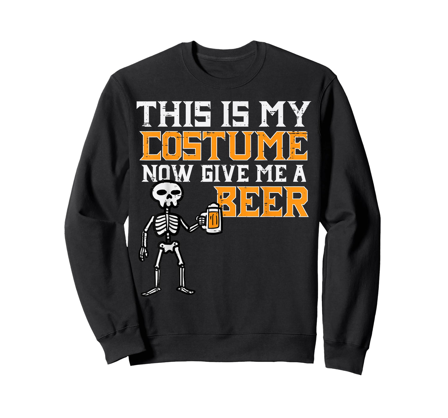 This Is My Costume Funny Skeleton Halloween Men Dad T-Shirt