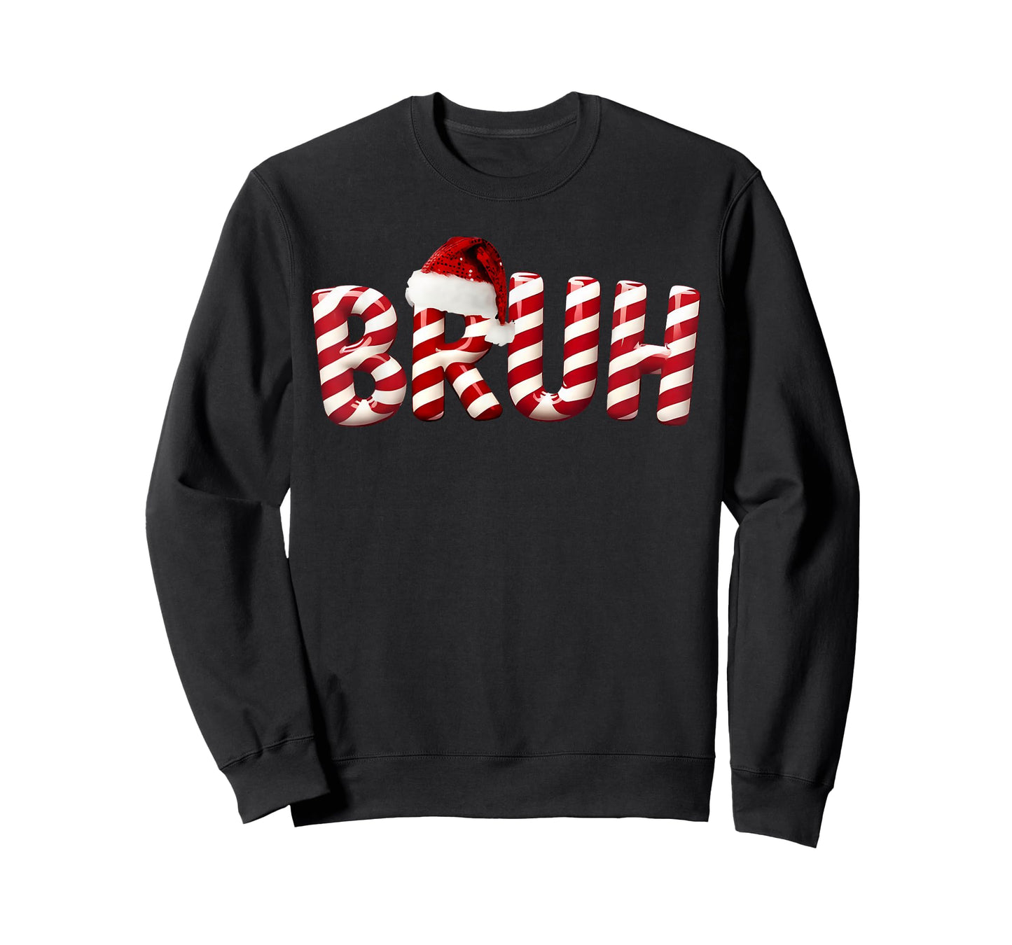 Bruh Christmas Kids Girls Boys Funny Christmas Humor Meme T-Shirt