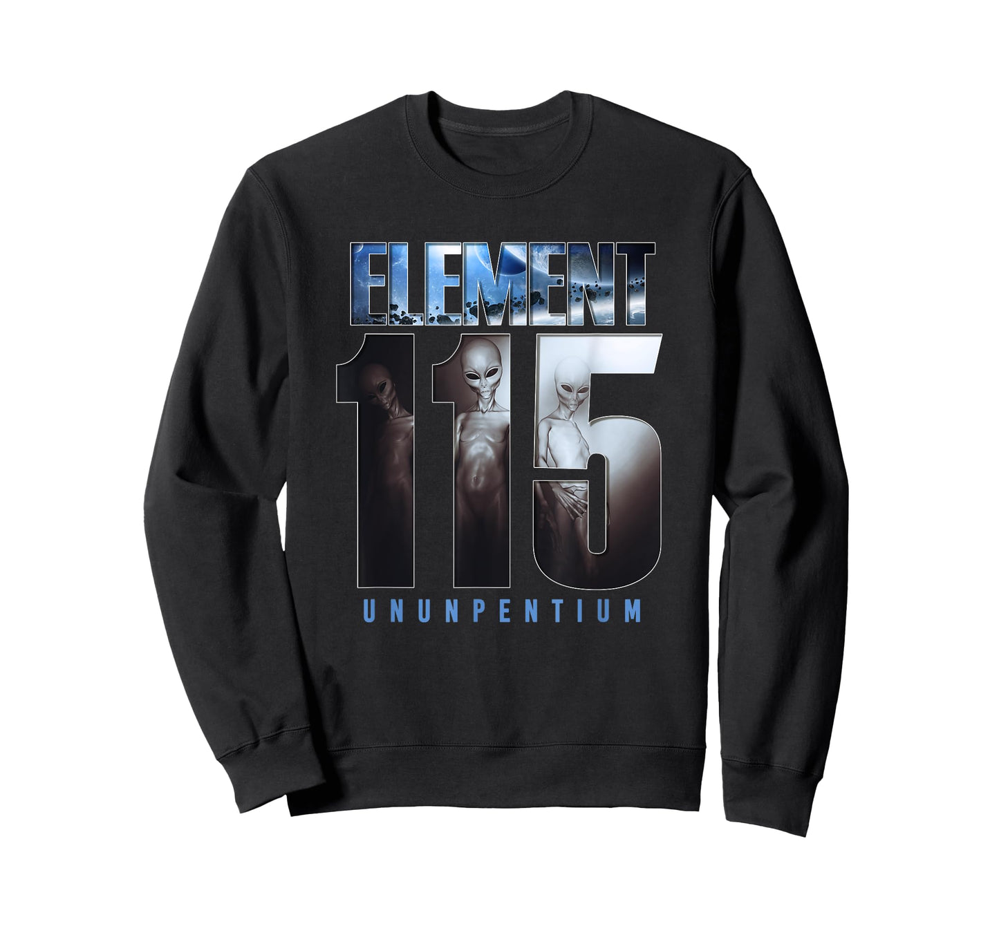 Element 115 - Ununpentium, Alien UFO, Area 51, Flying Saucer T-Shirt