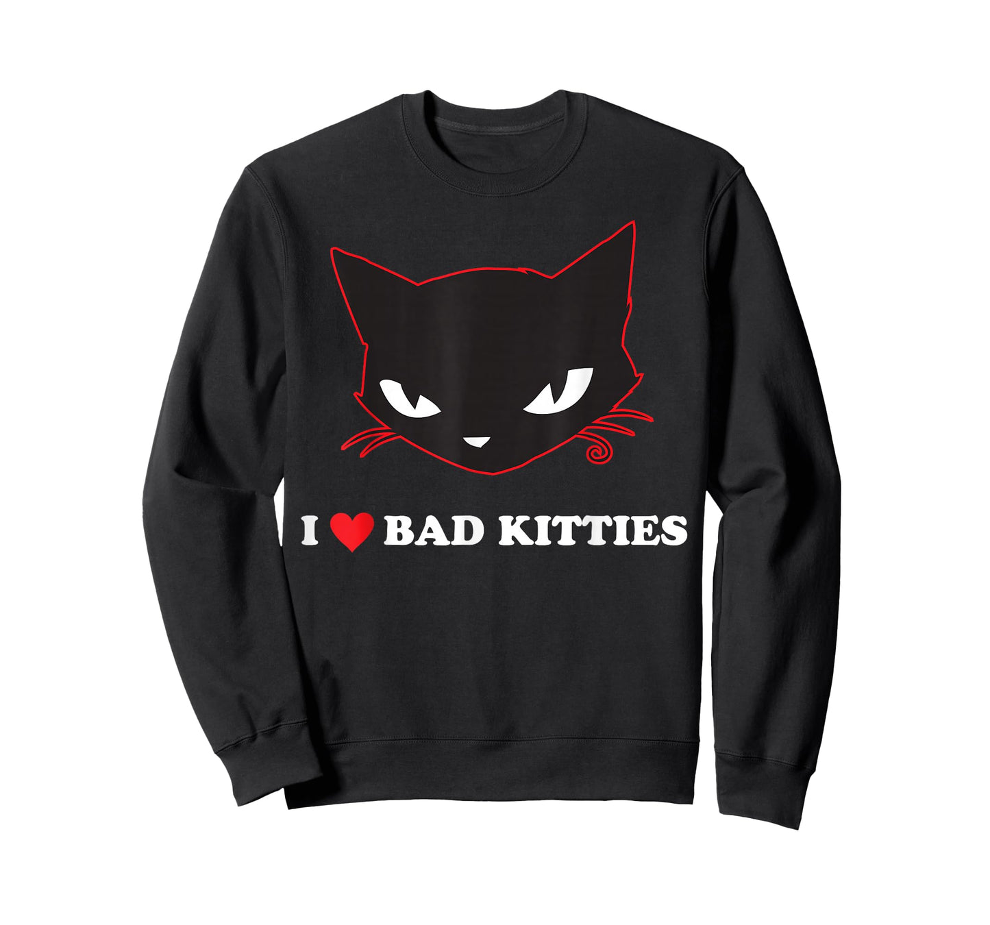 Emily The Strange I Heart Bad Kitties T-Shirt
