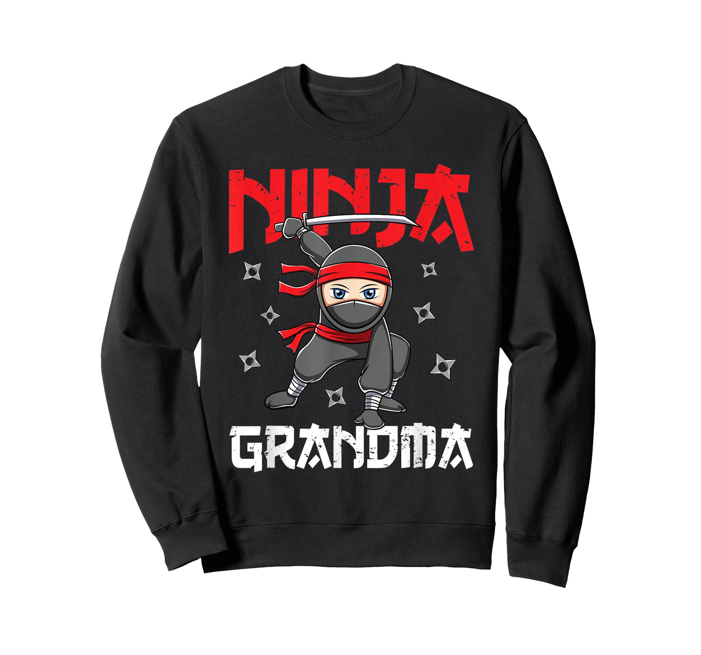 Ninja Grandma Family Matching Ninja Birthday Party T-Shirt