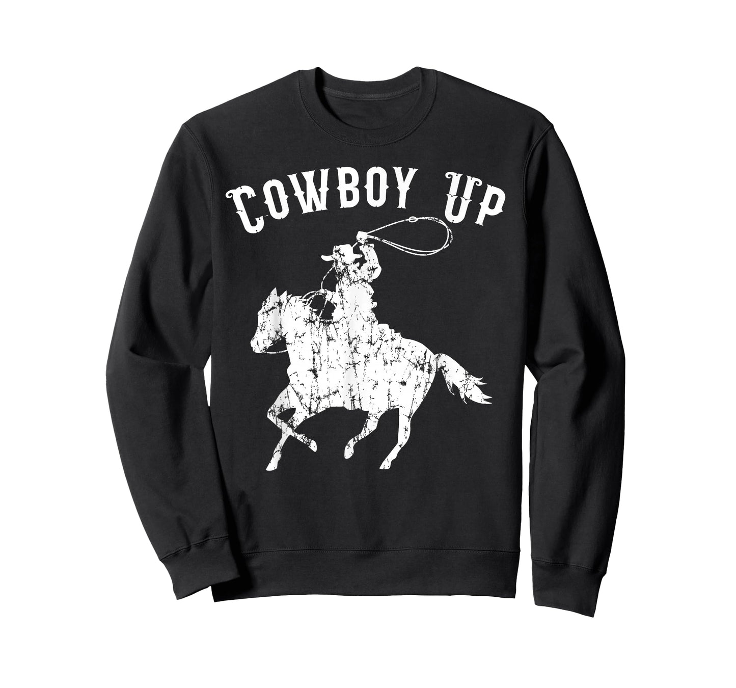 Cowboy Up Design for Rodeo Fans and Western Lover T-Shirt Small