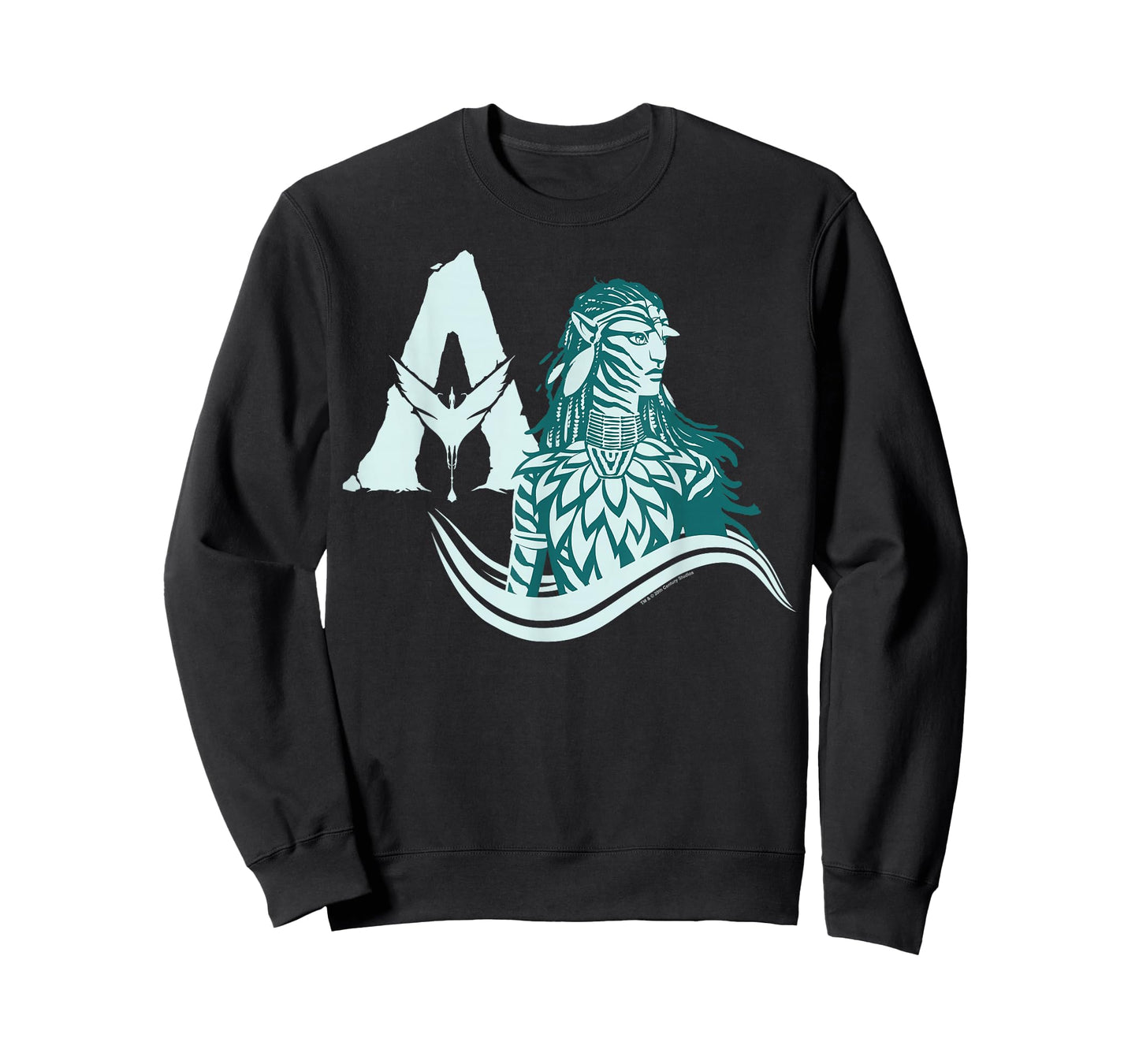 Avatar: Fire and Ash Neytiri Avatar Distressed Logo T-Shirt