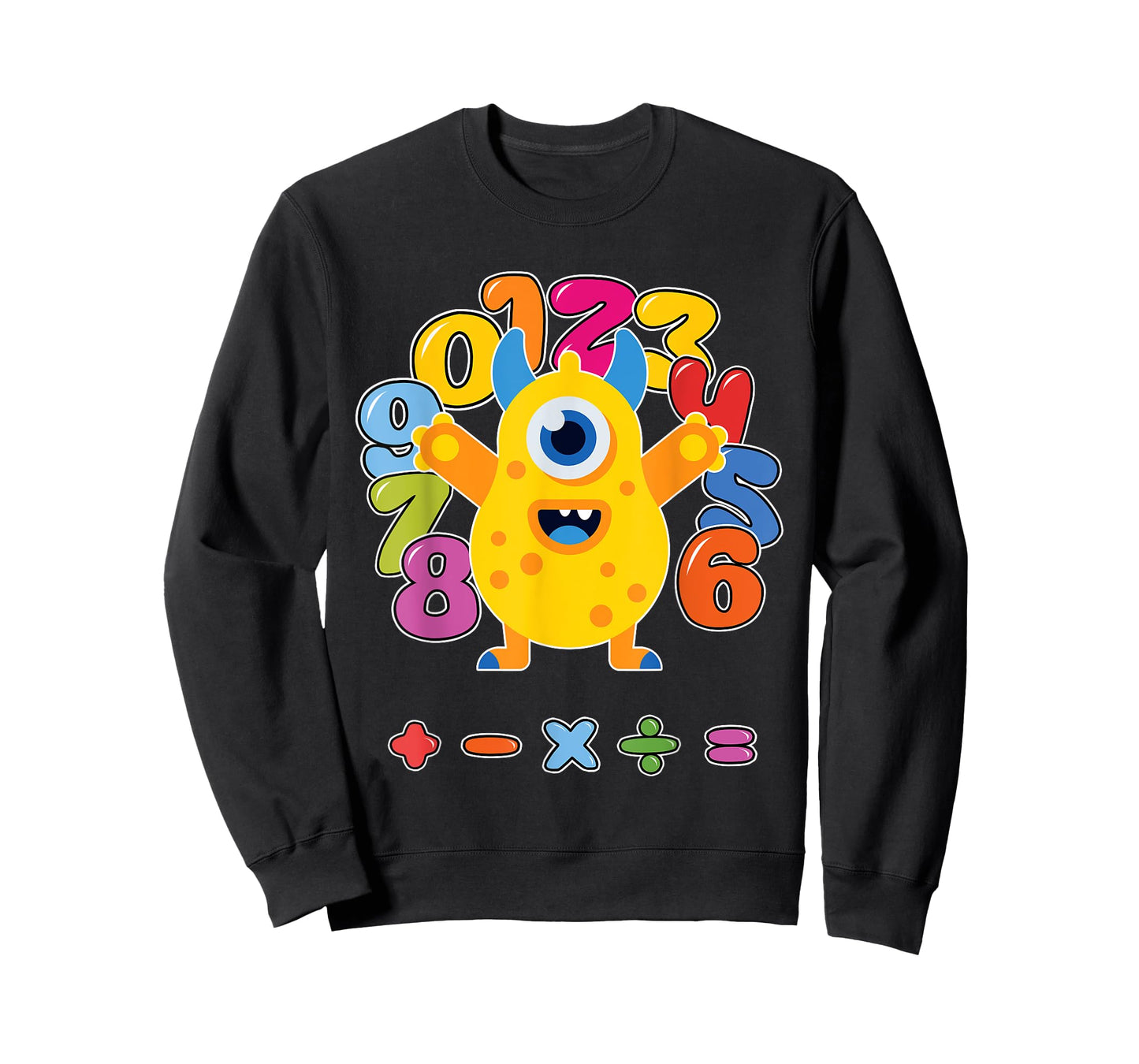 Number t shirts kids number day costume cool monster costume T-Shirt