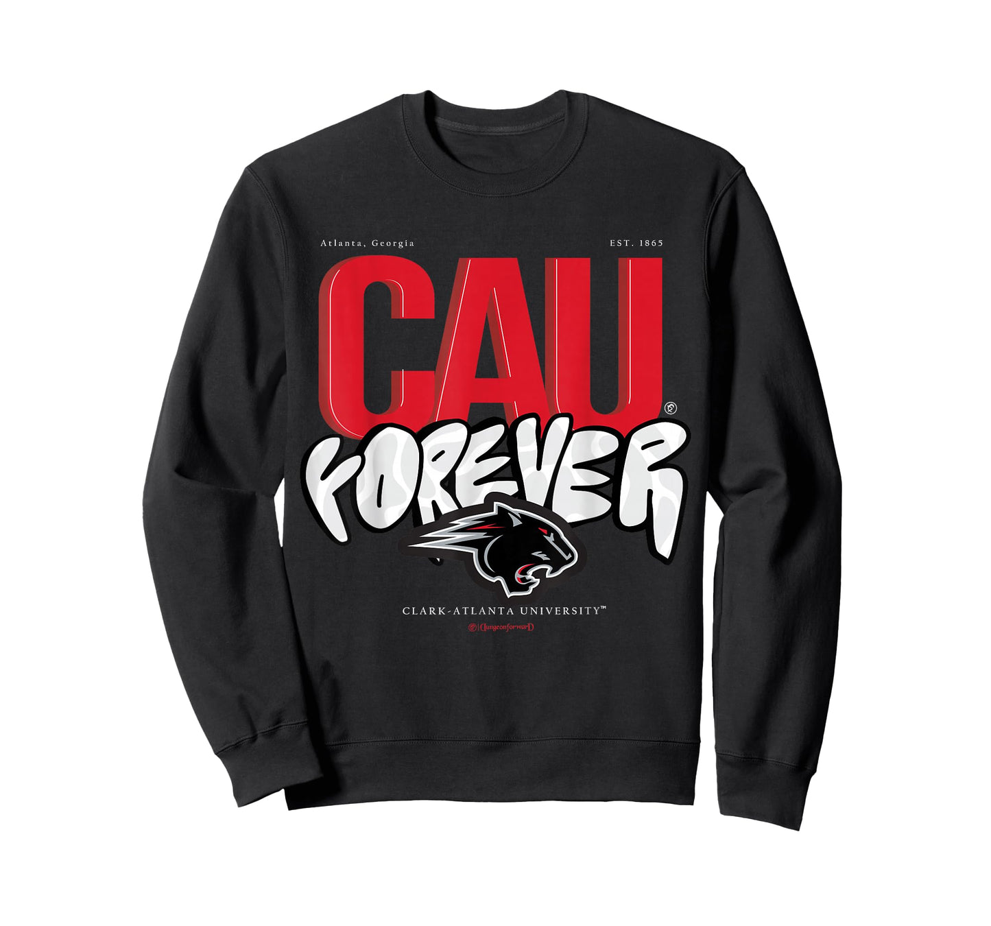 The Yard Essentials - Clark Atlanta University - CAU Forever T-Shirt
