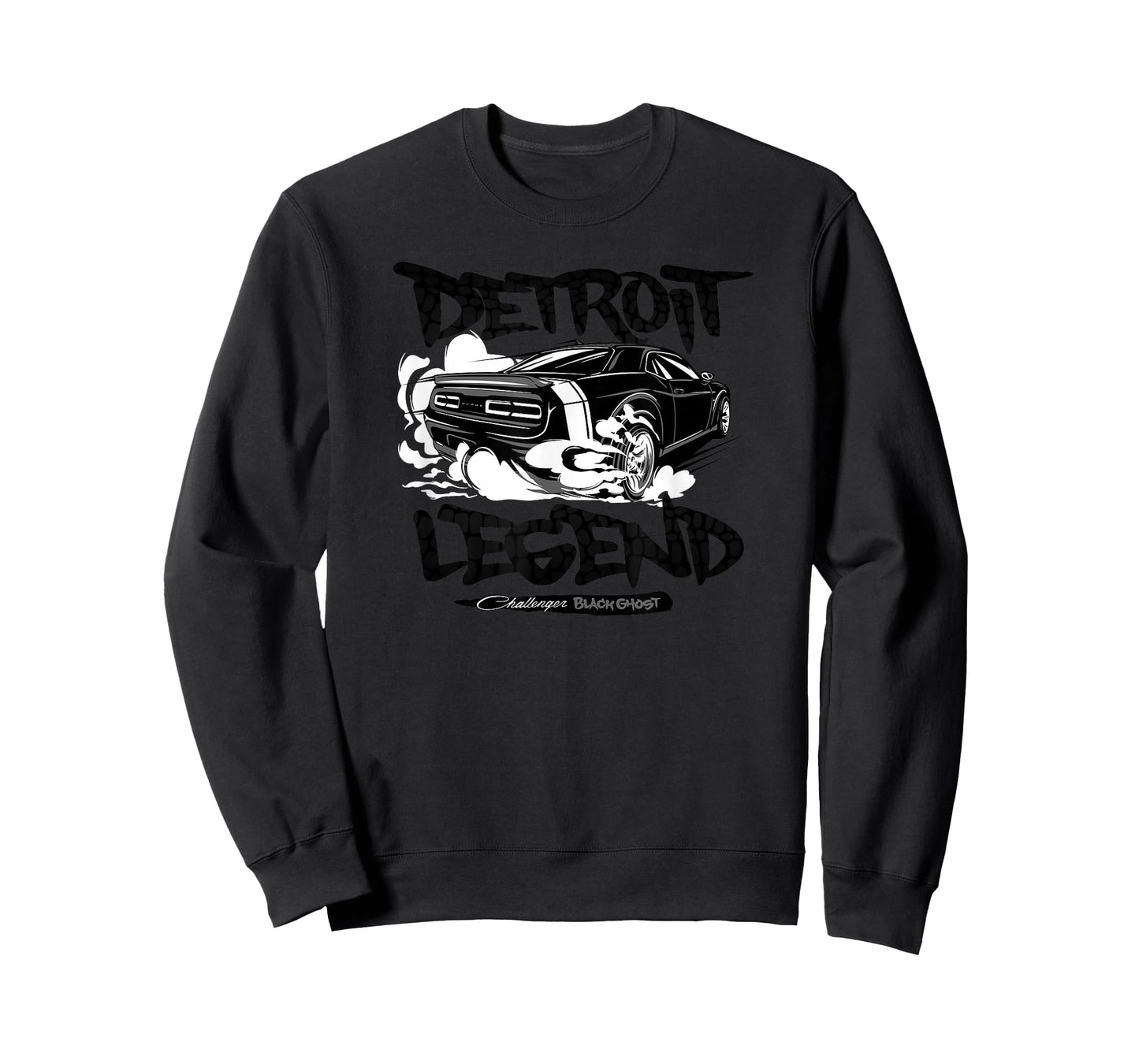 Dodge Challenger Black Ghost, Detroit Legend T-Shirt