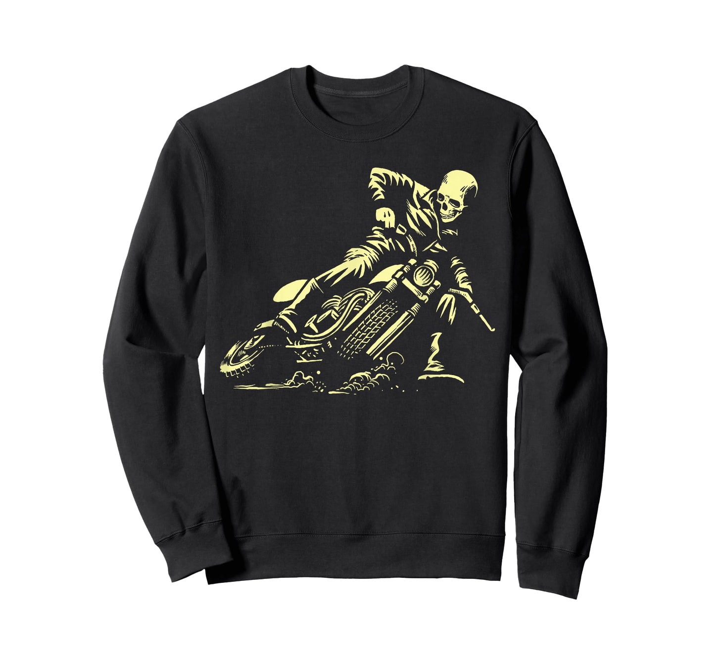 Cafe Racer Tshirt - Ghost Drift Rider - Vintage Motorcycle T-Shirt