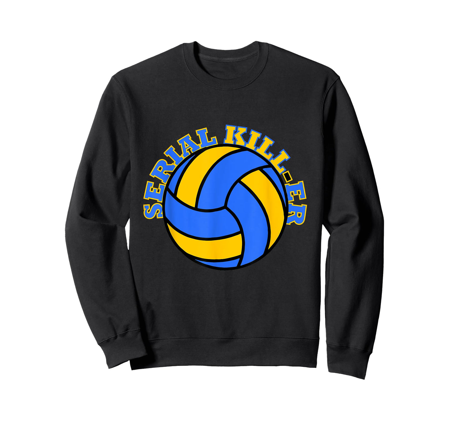 Volleyball Serial Killer Funny T-Shirt T-Shirt