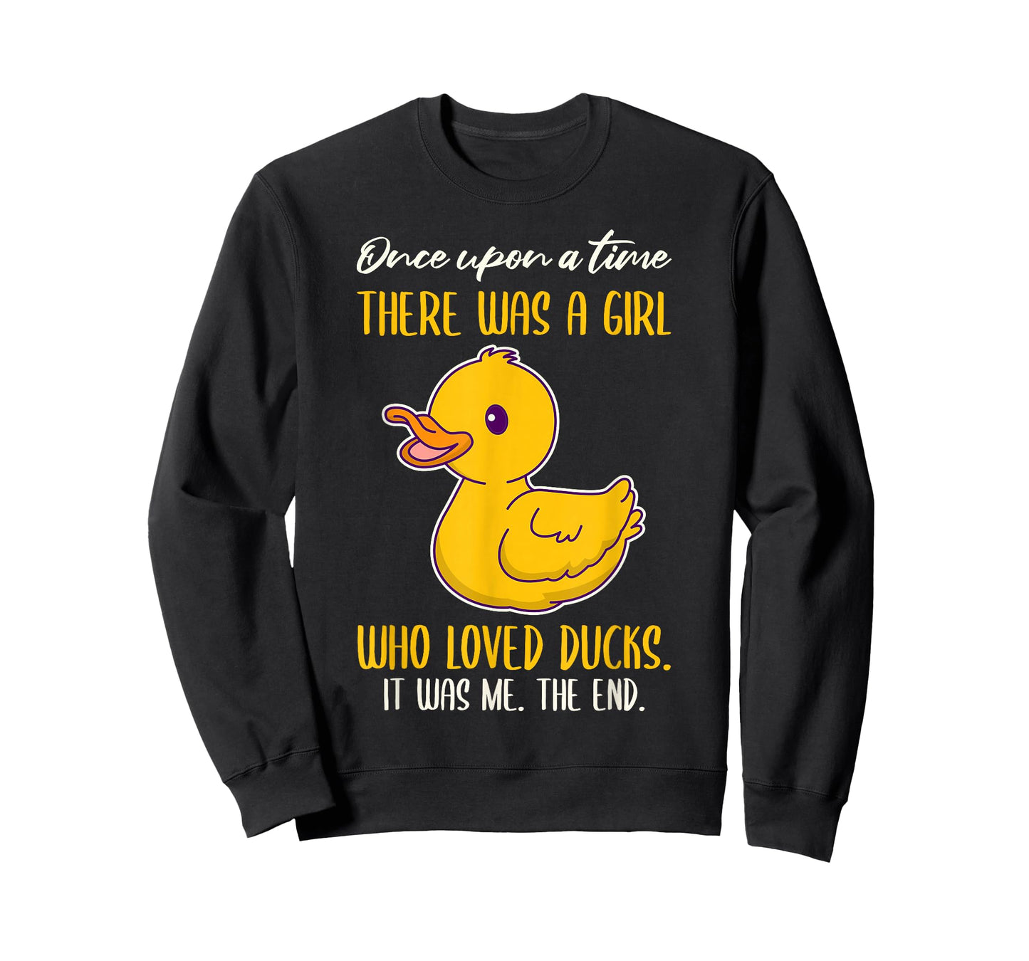 Once There was A Girl Who Loved Ducks T-Shirt Small