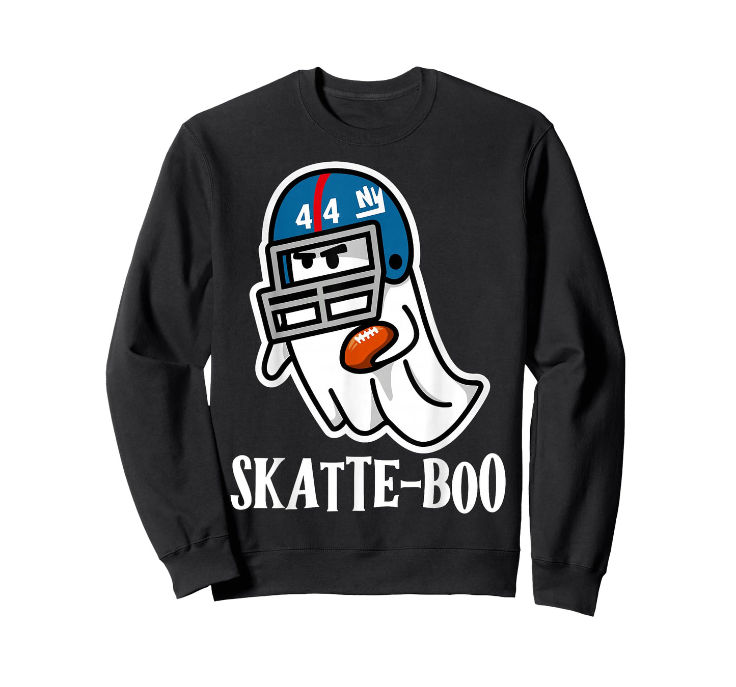 Skatte Boo Ghost Cam Skattebo Funny HLW Ghost Football Fan T-Shirt