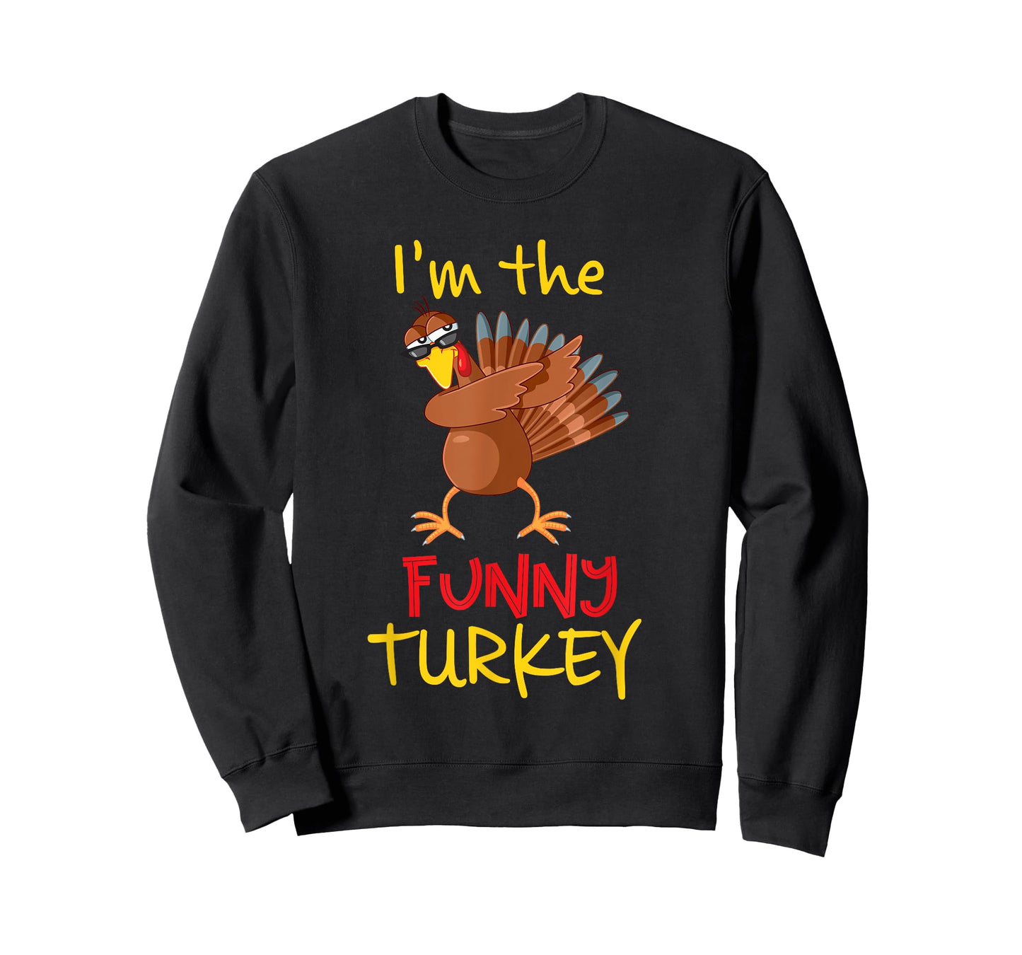 Funny Turkey Matching Family Group Thanksgiving Party T-Shirt
