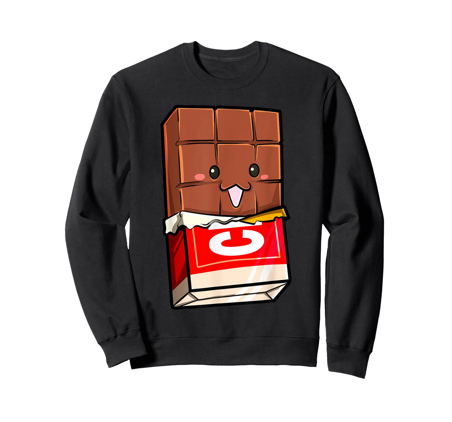 Kawaii Chocolate Bar Cute Smores Halloween Group Costume T-Shirt
