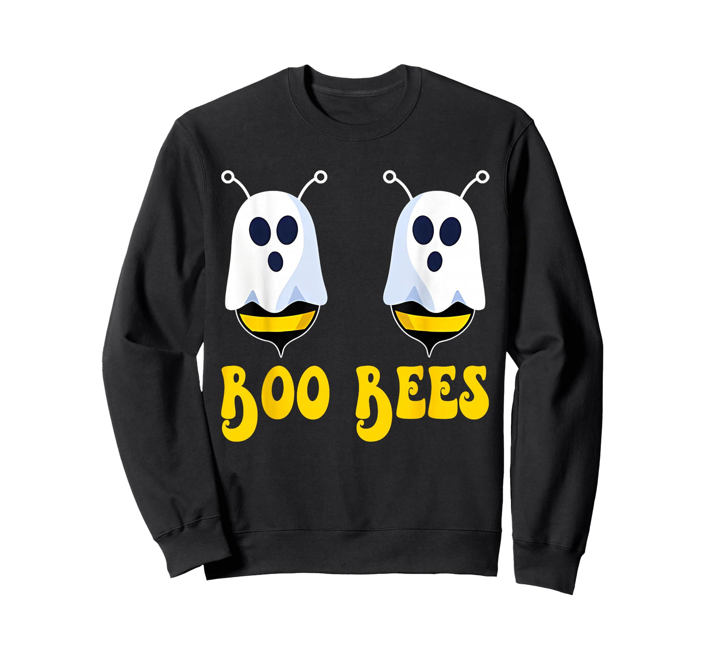Funny Boo Bees Halloween Costume Humor Spooky Bee Ghost T-Shirt