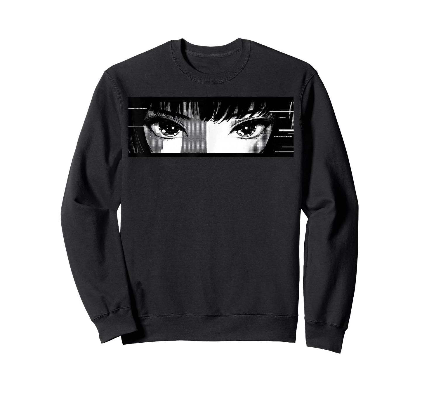 Anime Girl Eyes Japanese Aesthetic Culture Art Manga Otaku T-Shirt