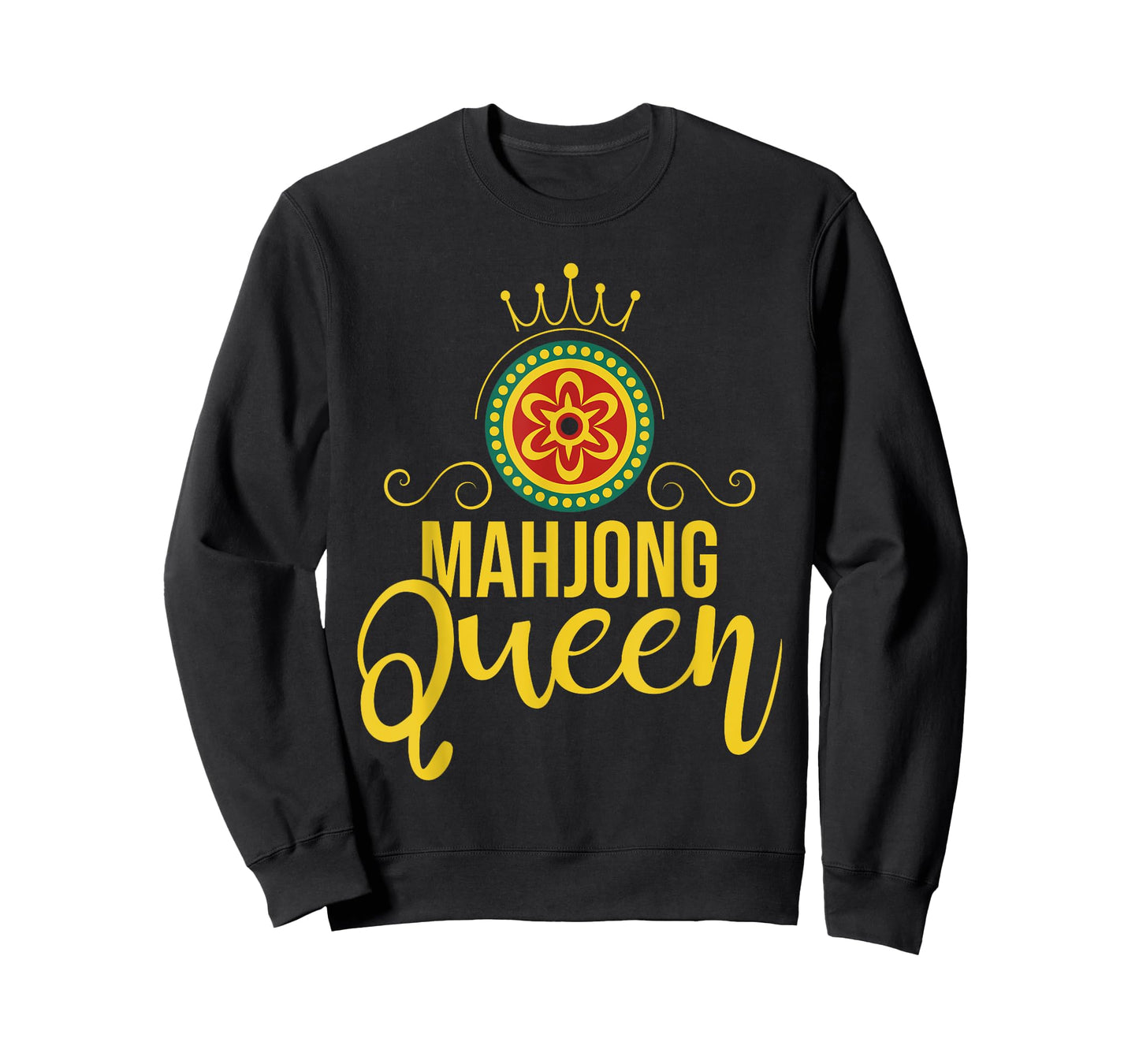 Mahjong Queen - Casino Player Chinese Game Gambling T-Shirt