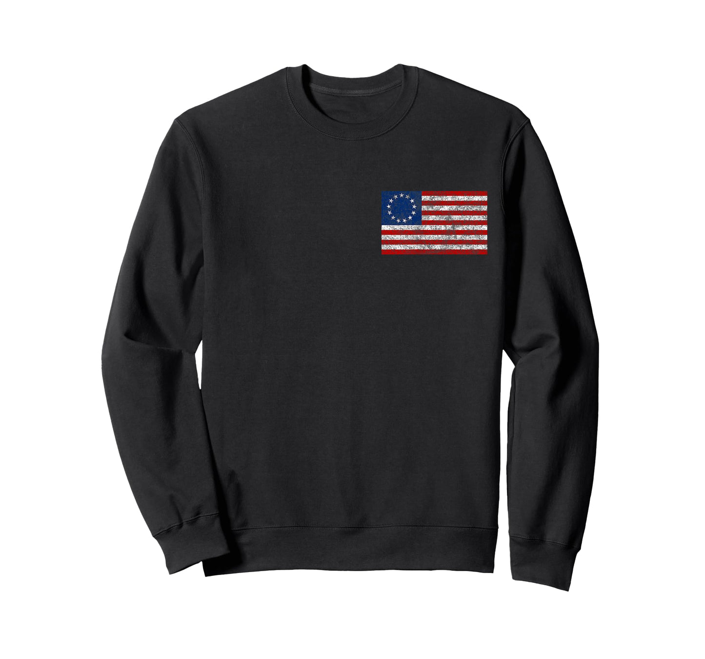 Betsy Ross Flag Pocket American Flag USA Patriot Gift T-Shirt